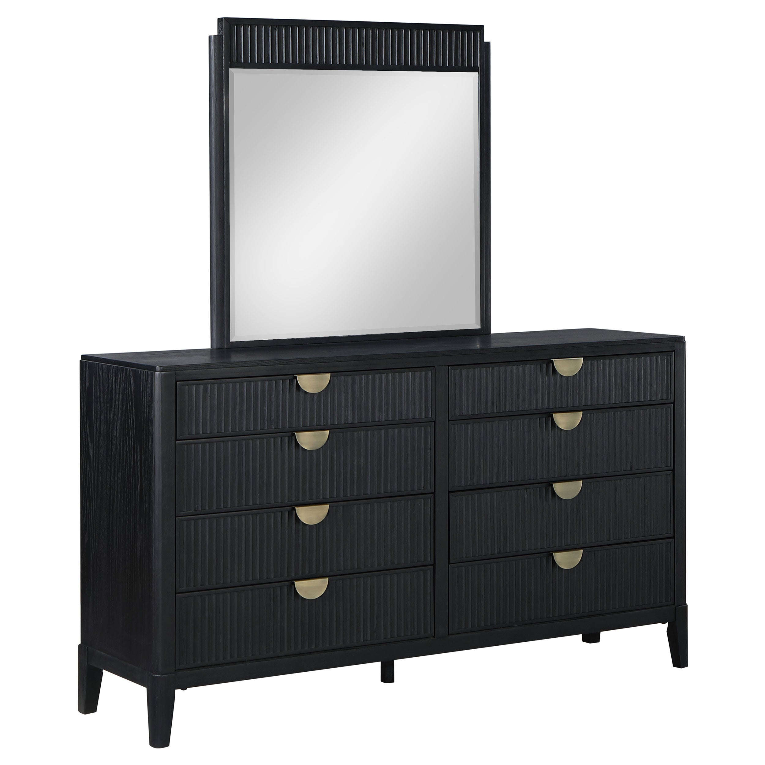 Brookmead Dresser with Mirror - Luxury Home Furniture (MI)
