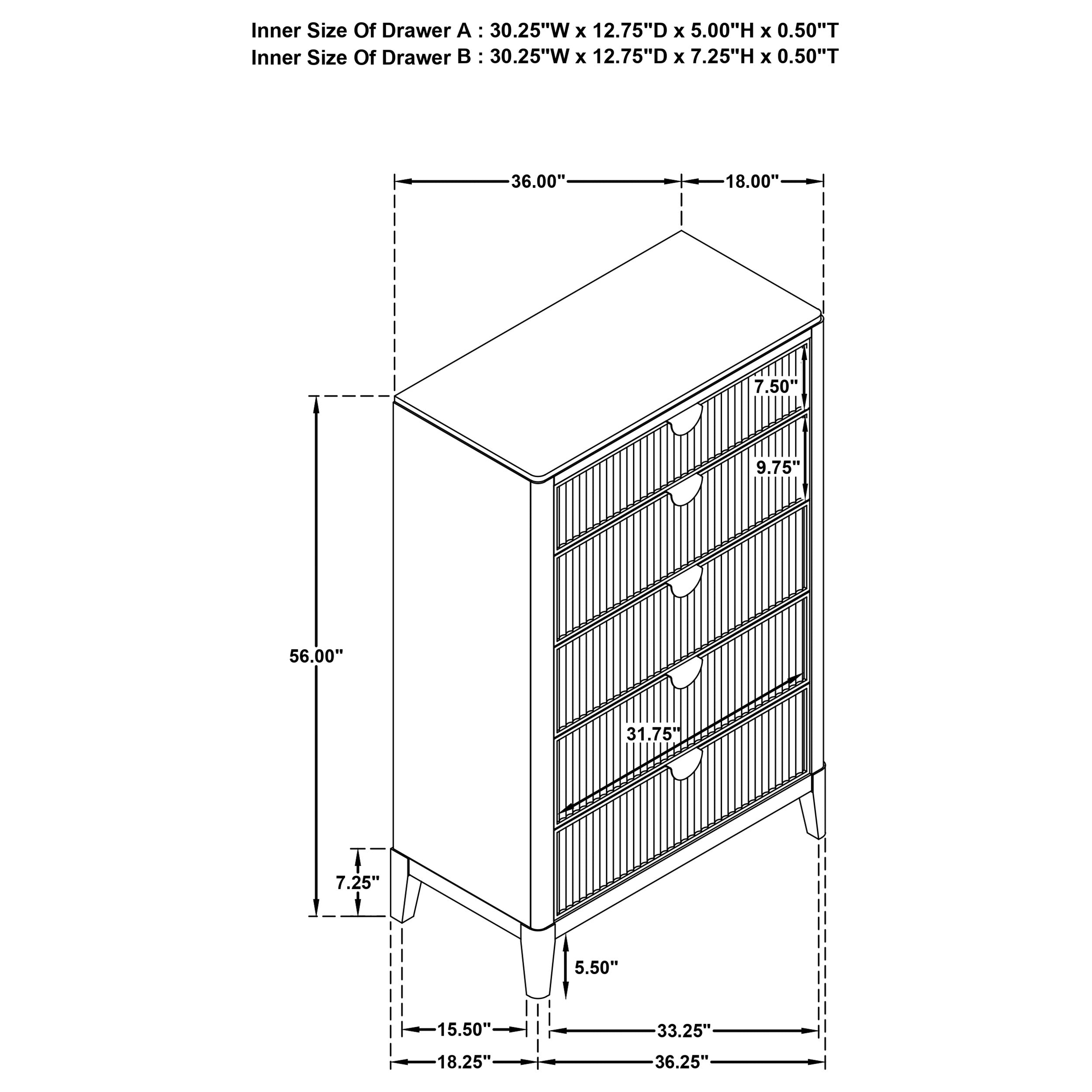 Brookmead Chest of Drawers - Luxury Home Furniture (MI)