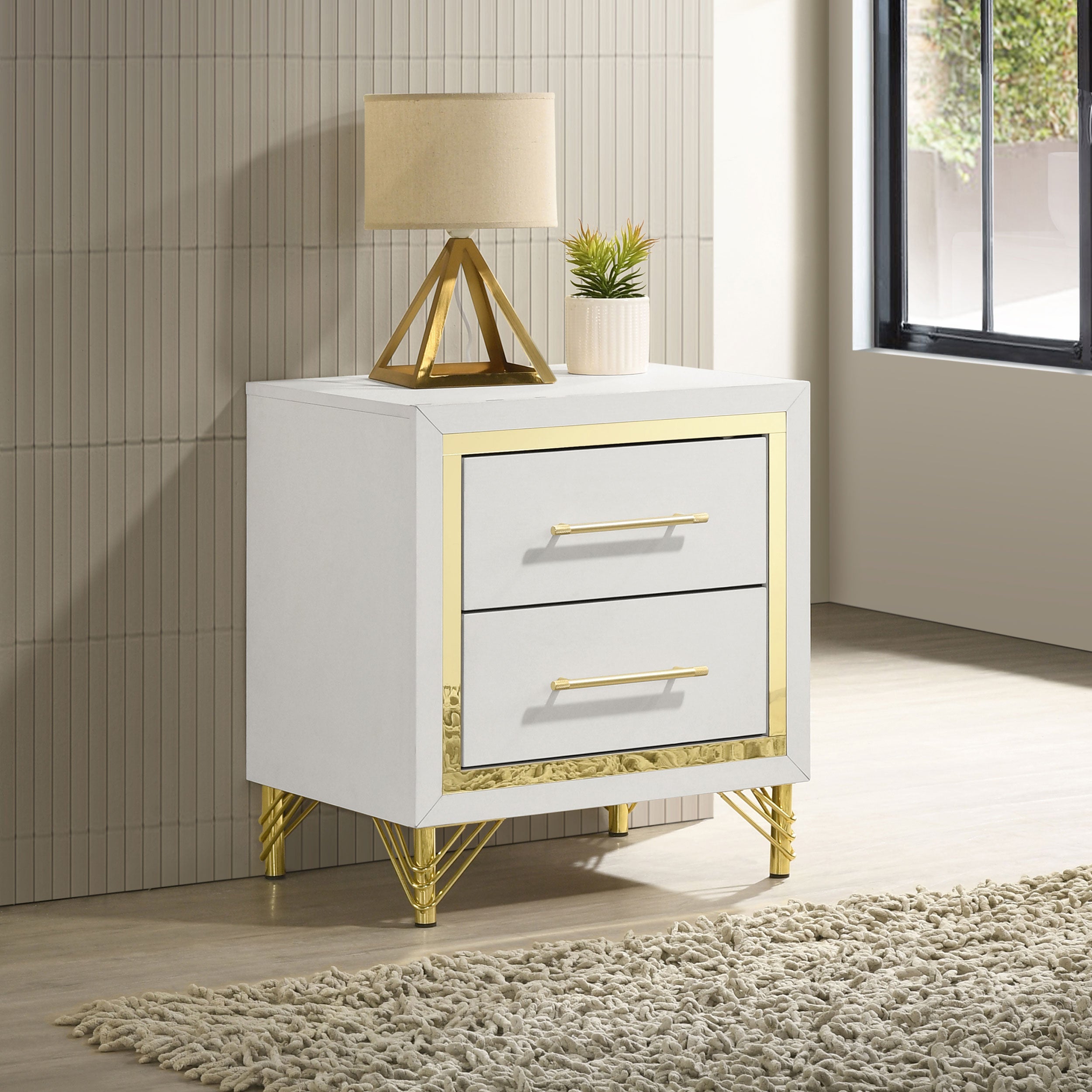 Lucia Nightstand - Luxury Home Furniture (MI)