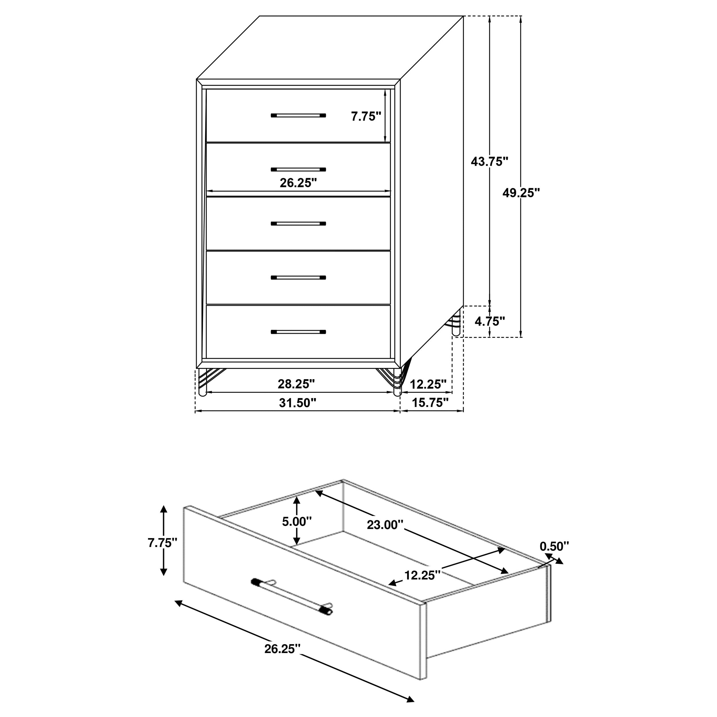 Lucia Chest - Luxury Home Furniture (MI)