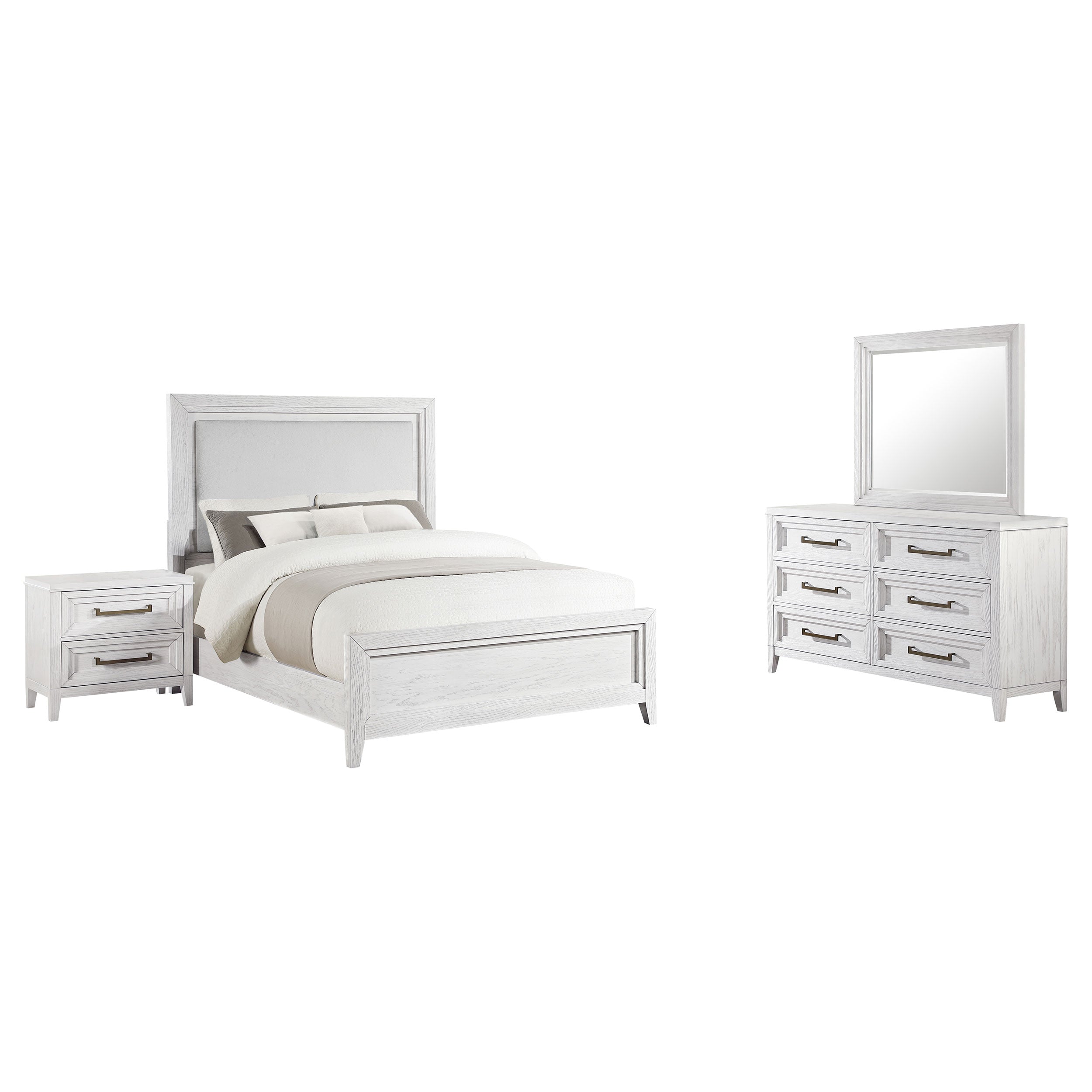 Marielle 4 Pc Bedroom Set - Luxury Home Furniture (MI)