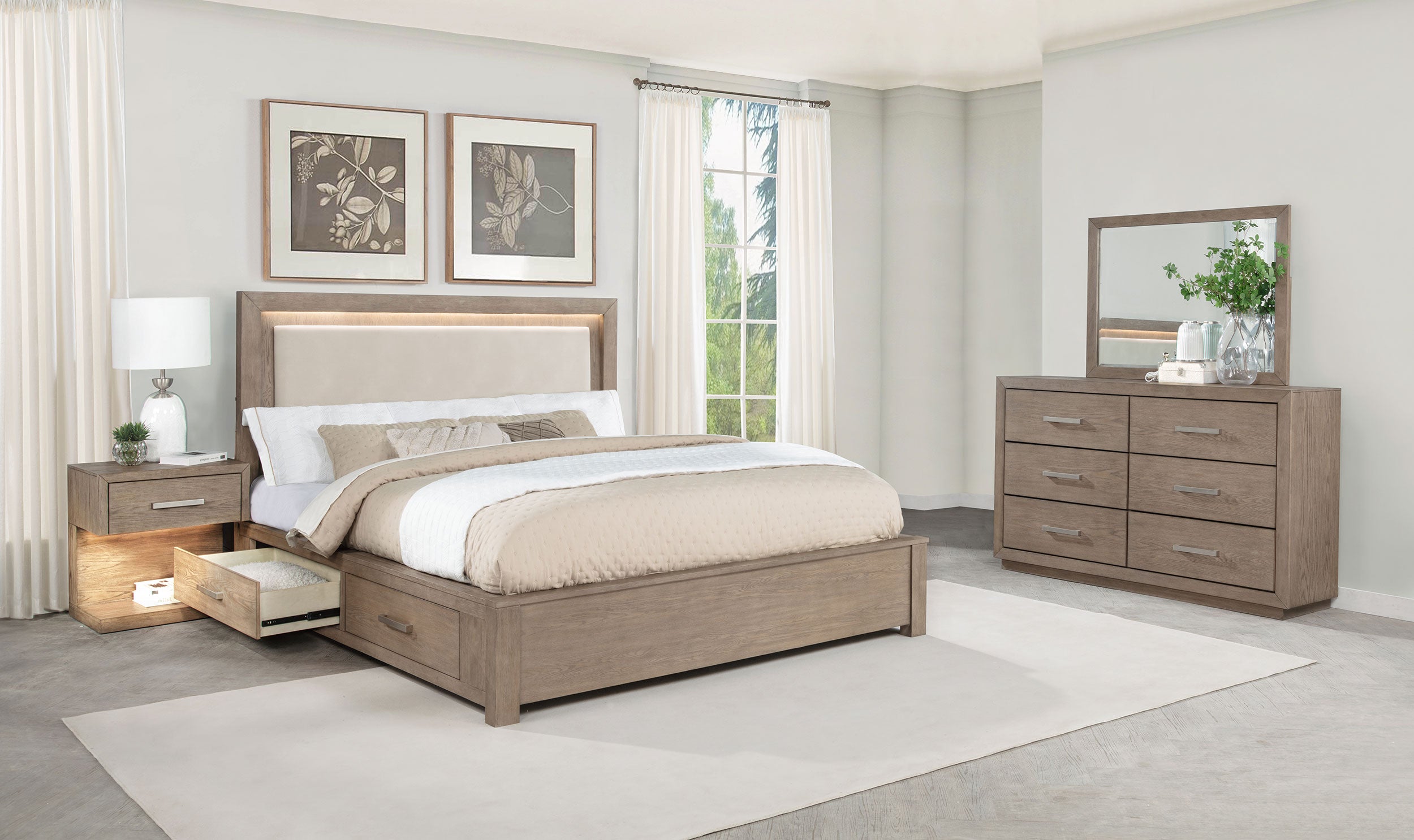 Kenora Bedroom Set - Luxury Home Furniture (MI)