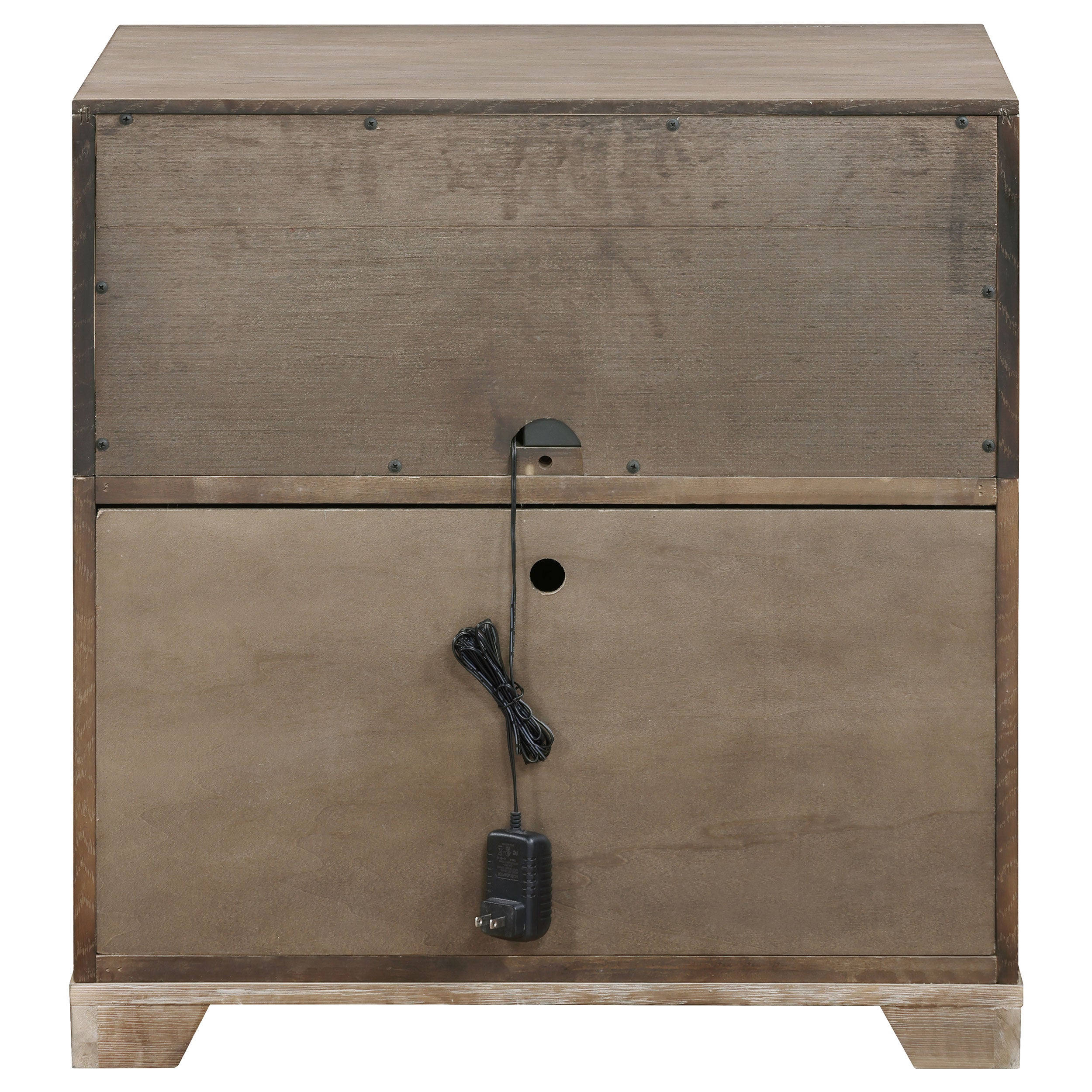 Kenora Nightstand with LED Lighting - Luxury Home Furniture (MI)