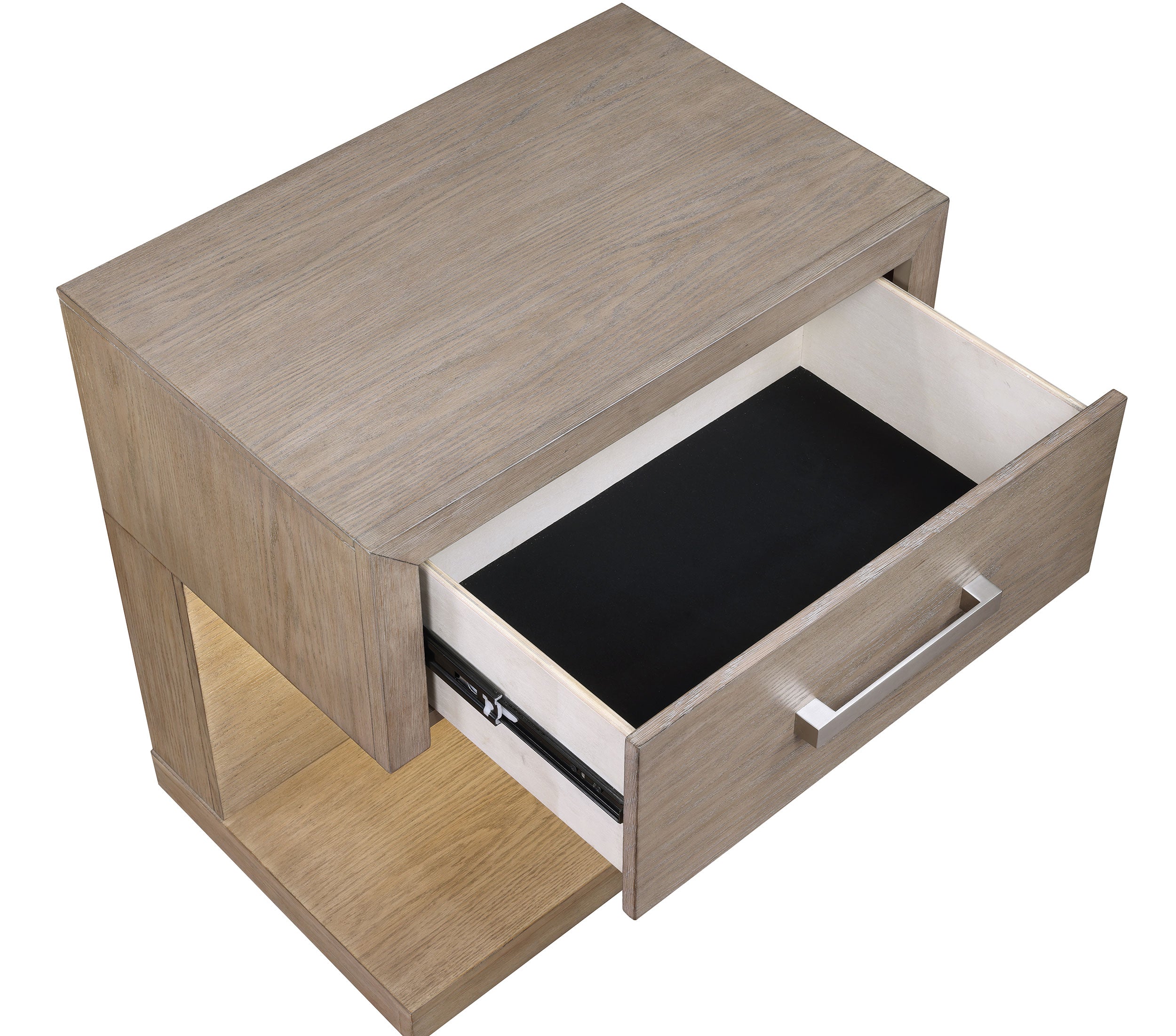 Kenora Nightstand with LED Lighting - Luxury Home Furniture (MI)