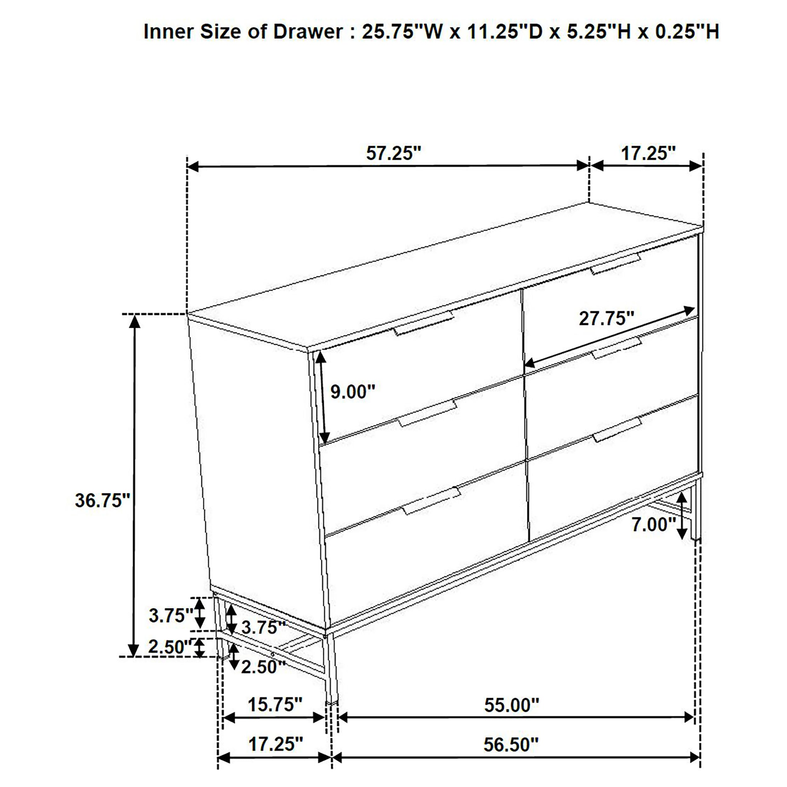 Sonora Bedroom Set - Luxury Home Furniture (MI)