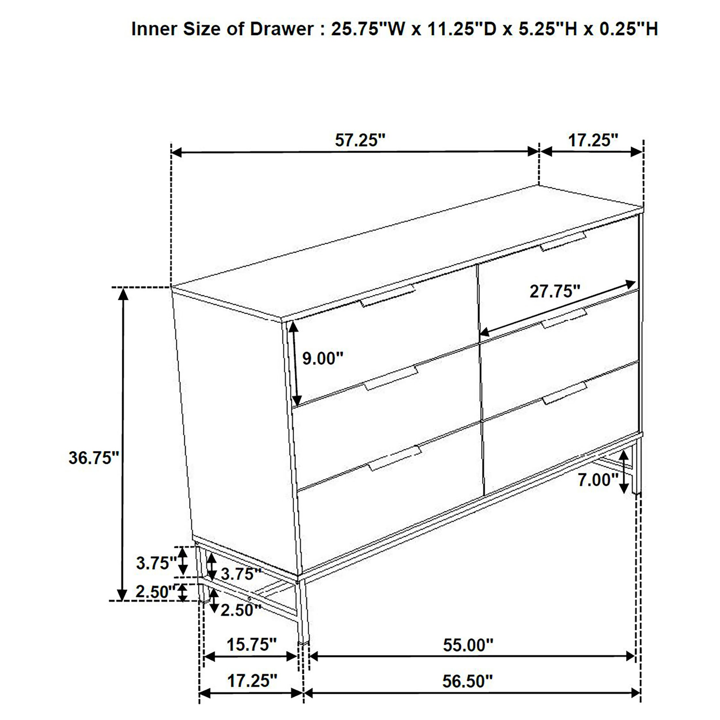 Sonora Bedroom Set - Luxury Home Furniture (MI)