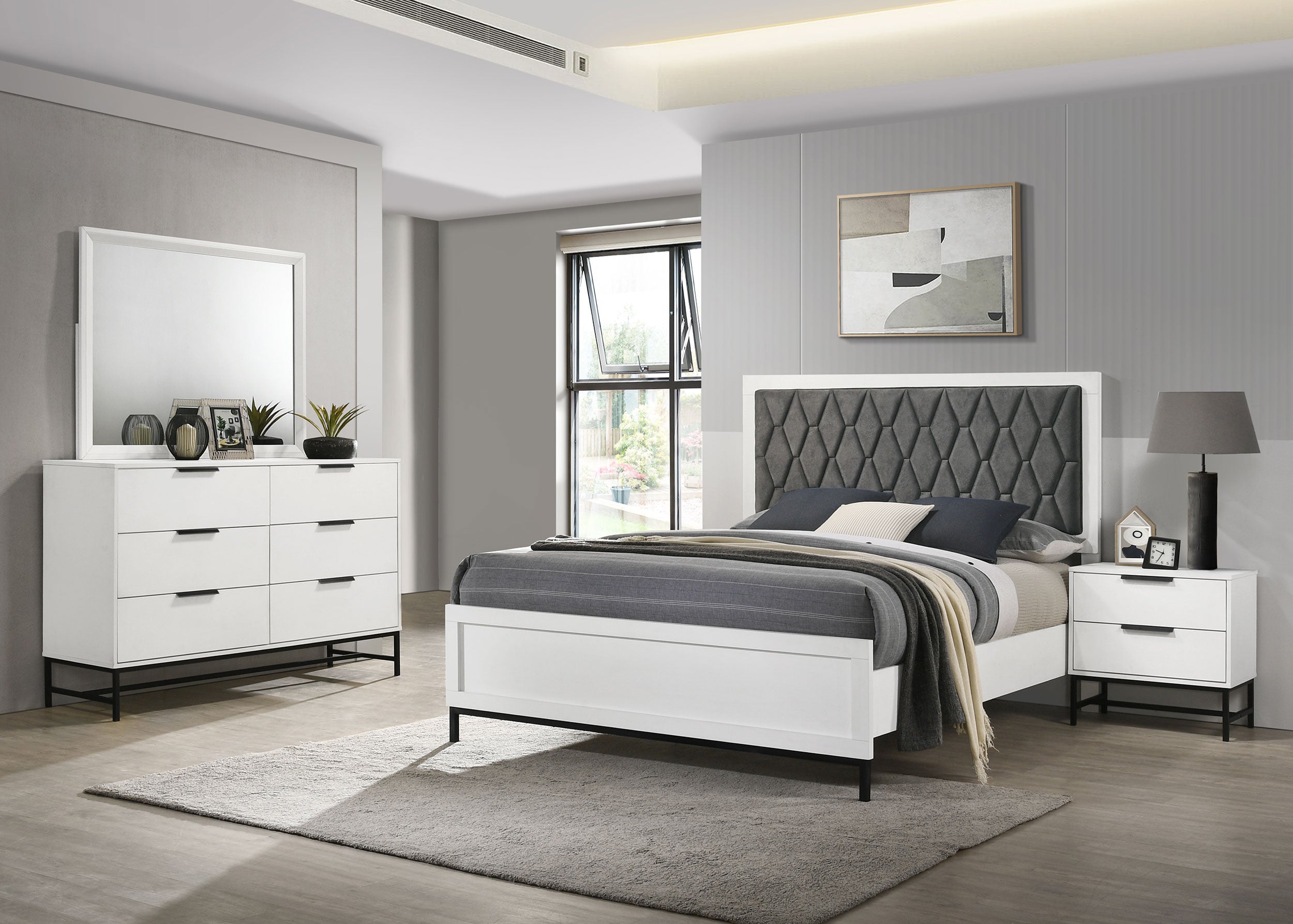 Sonora 4 Pc Bedroom Set - Luxury Home Furniture (MI)
