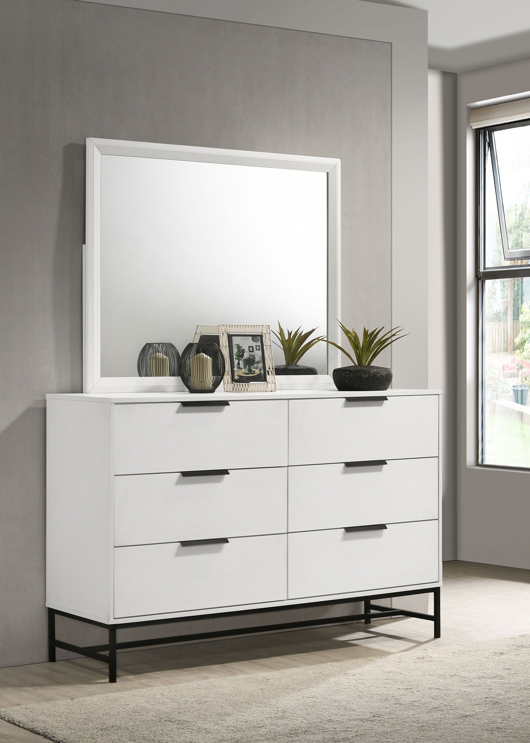 Sonora Dresser with Mirror - Luxury Home Furniture (MI)