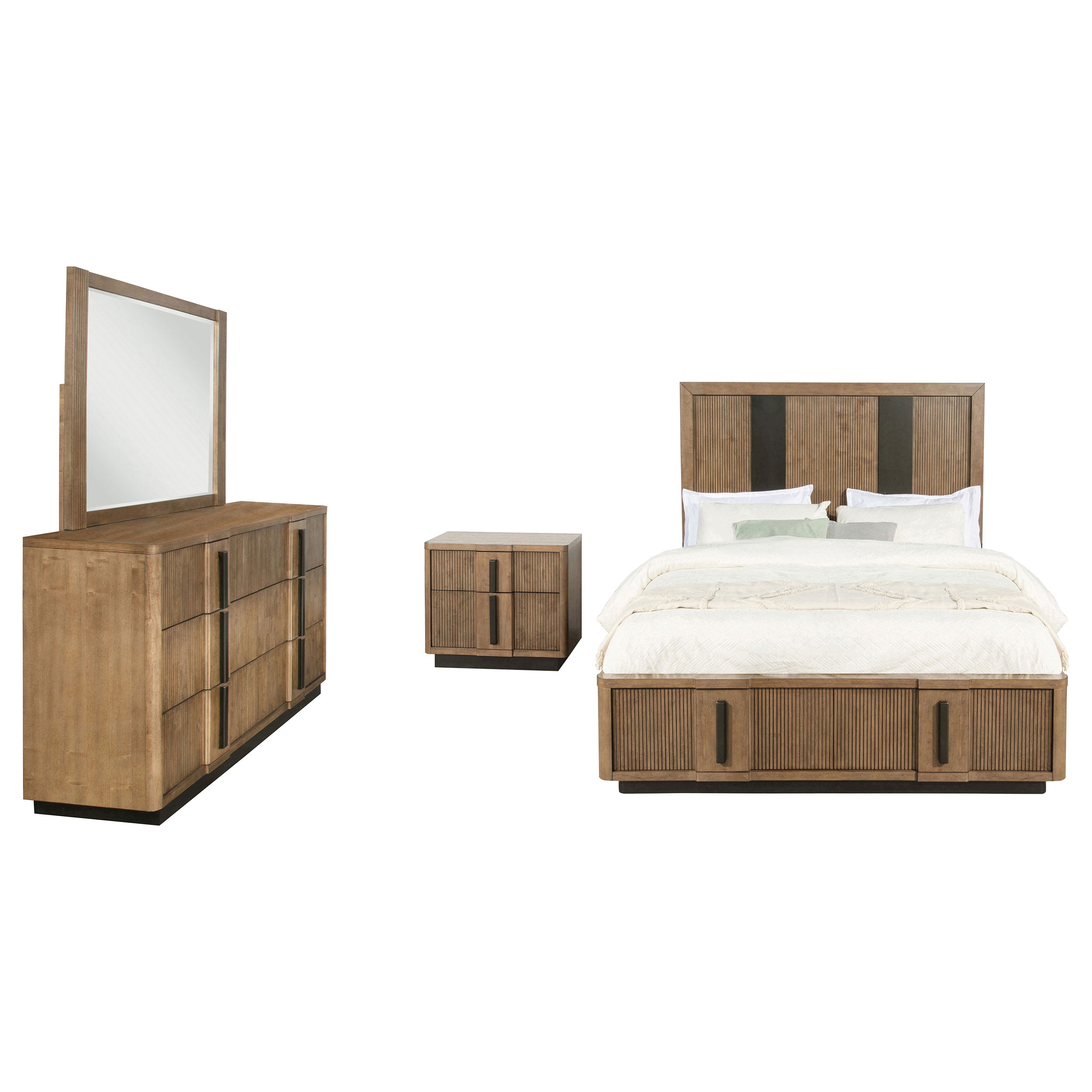 Terrace 4 Pc Bedroom Set - Luxury Home Furniture (MI)
