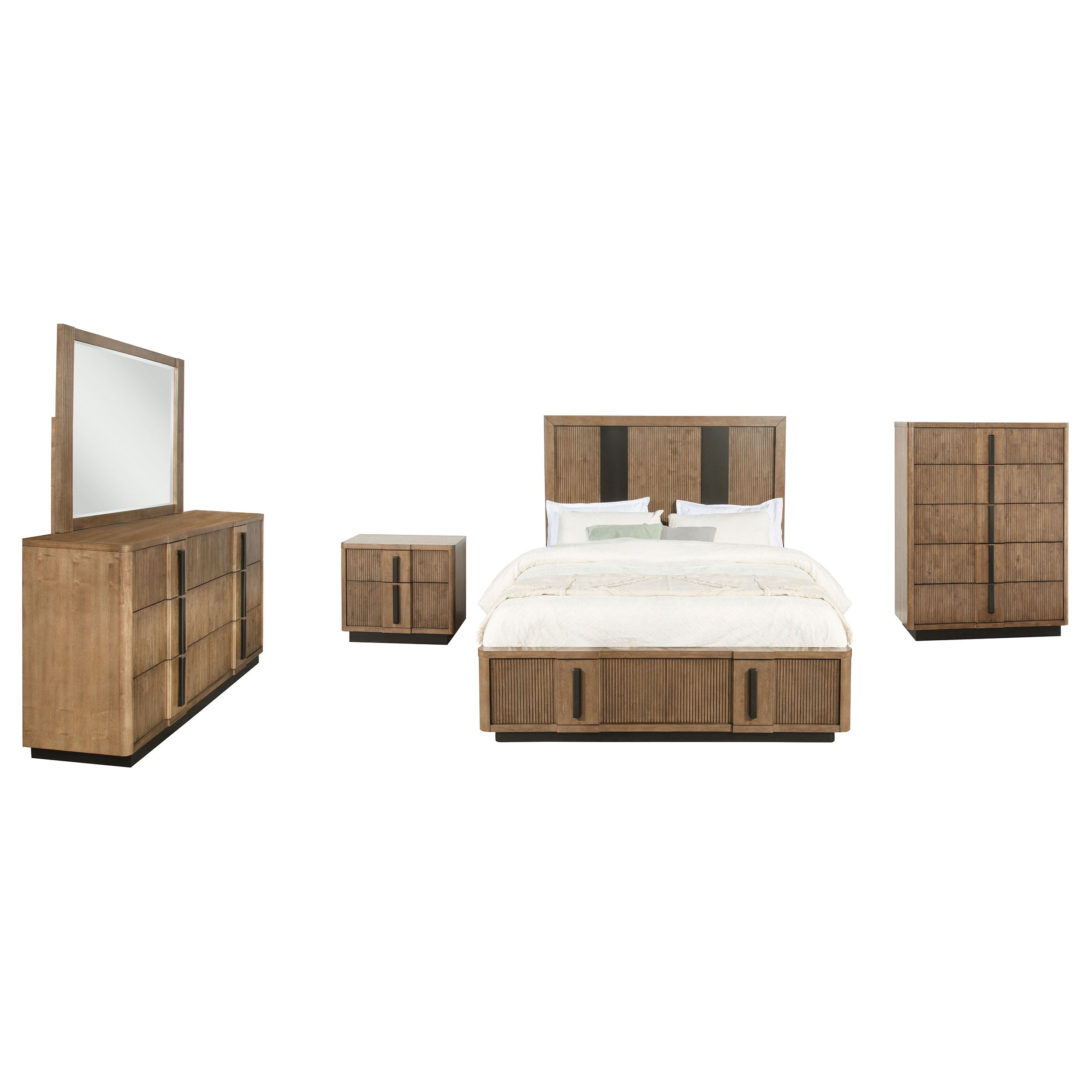 Terrace 5 Pc Bedroom Set - Luxury Home Furniture (MI)
