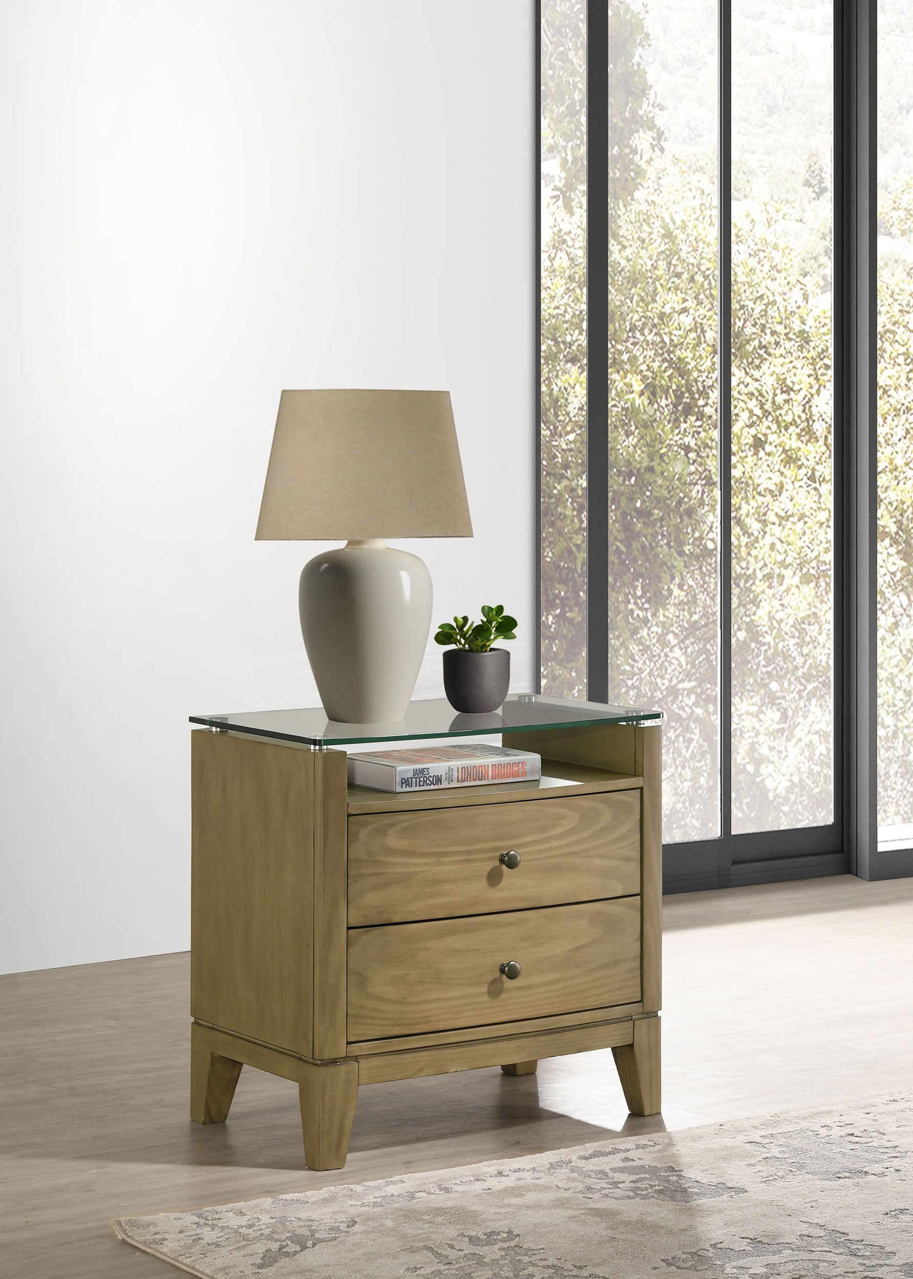 Granada Nightstand - Luxury Home Furniture (MI)