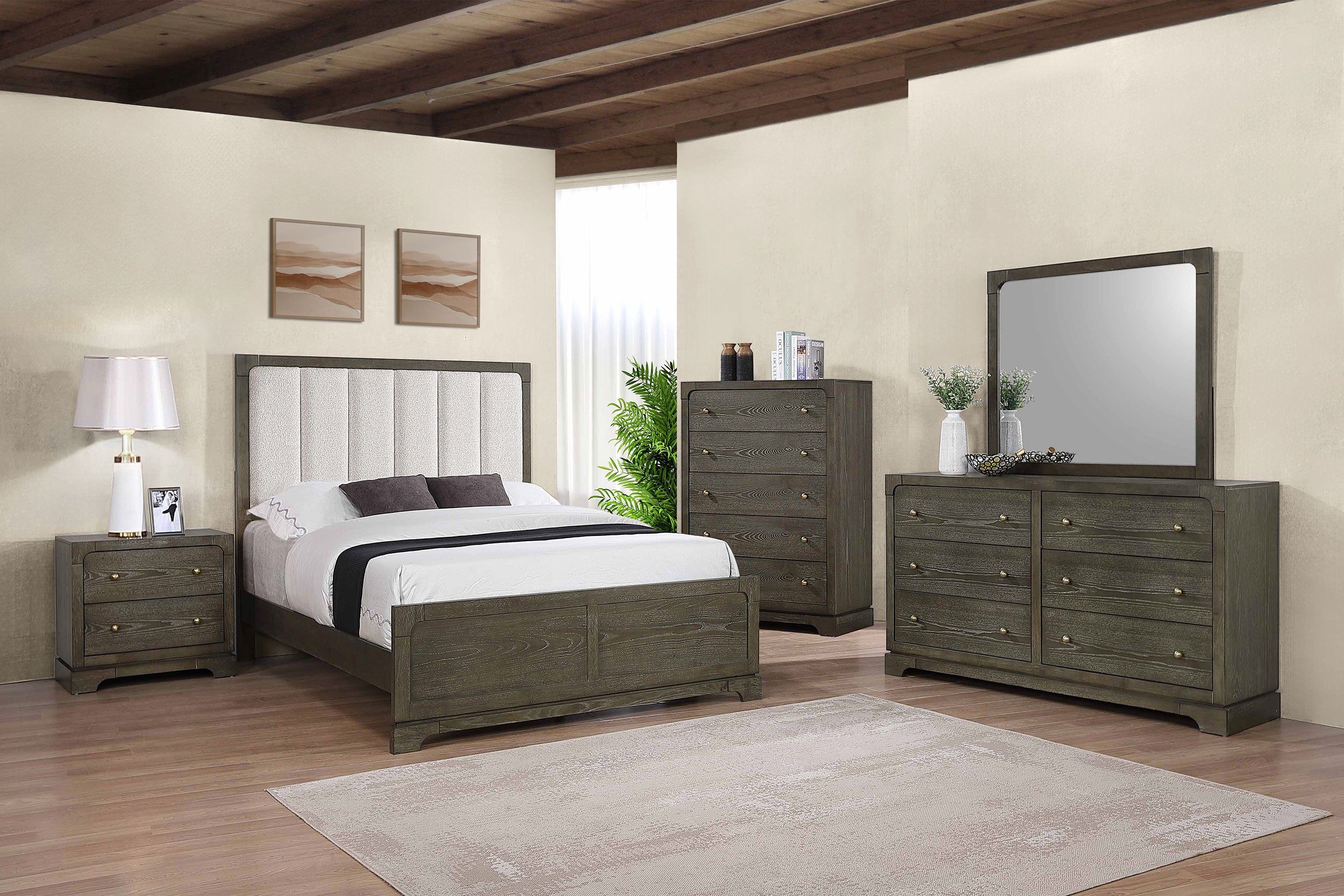 Gran Park Panel Bed - Luxury Home Furniture (MI)