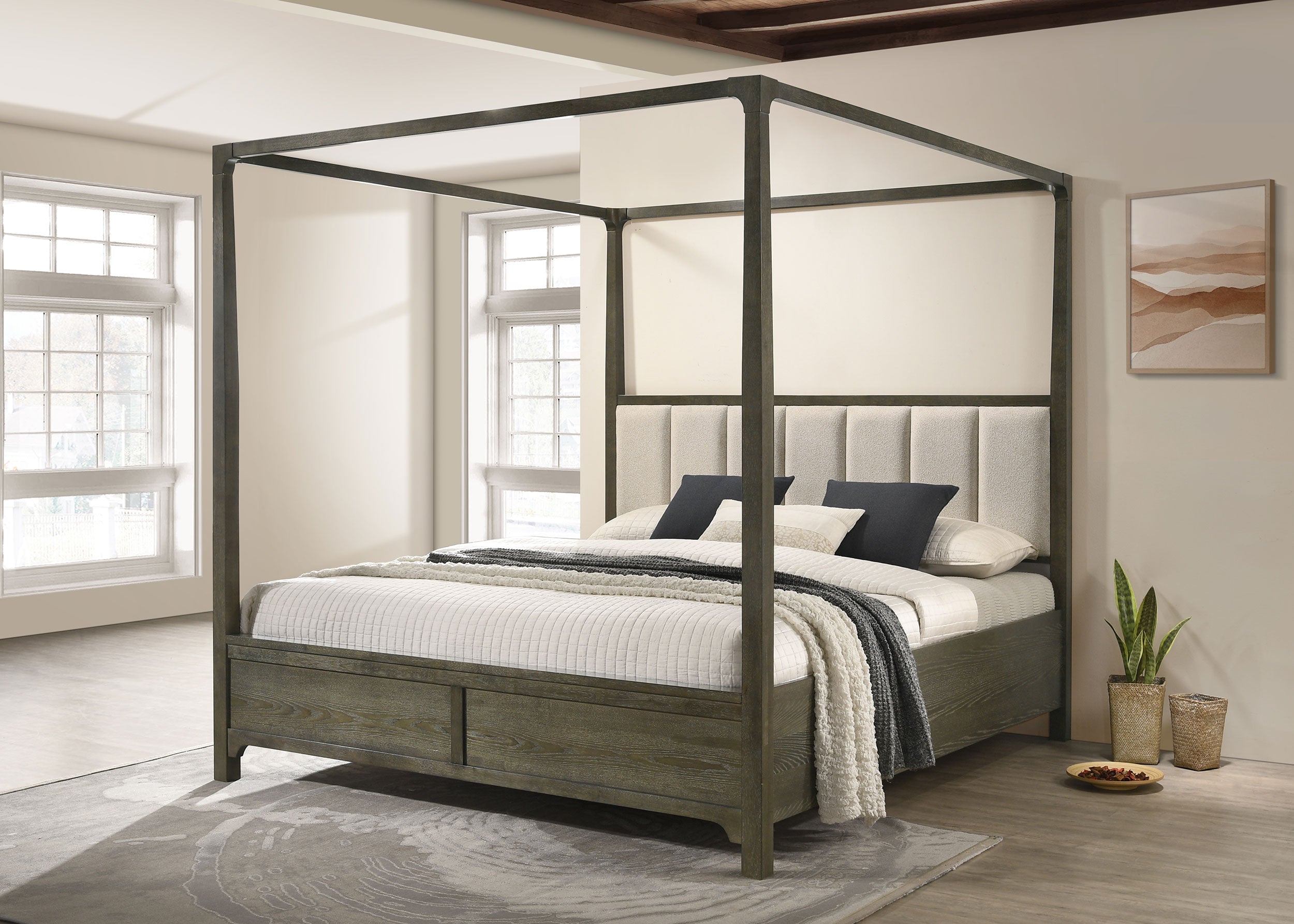Gran Park Eastern King Bed - Luxury Home Furniture (MI)