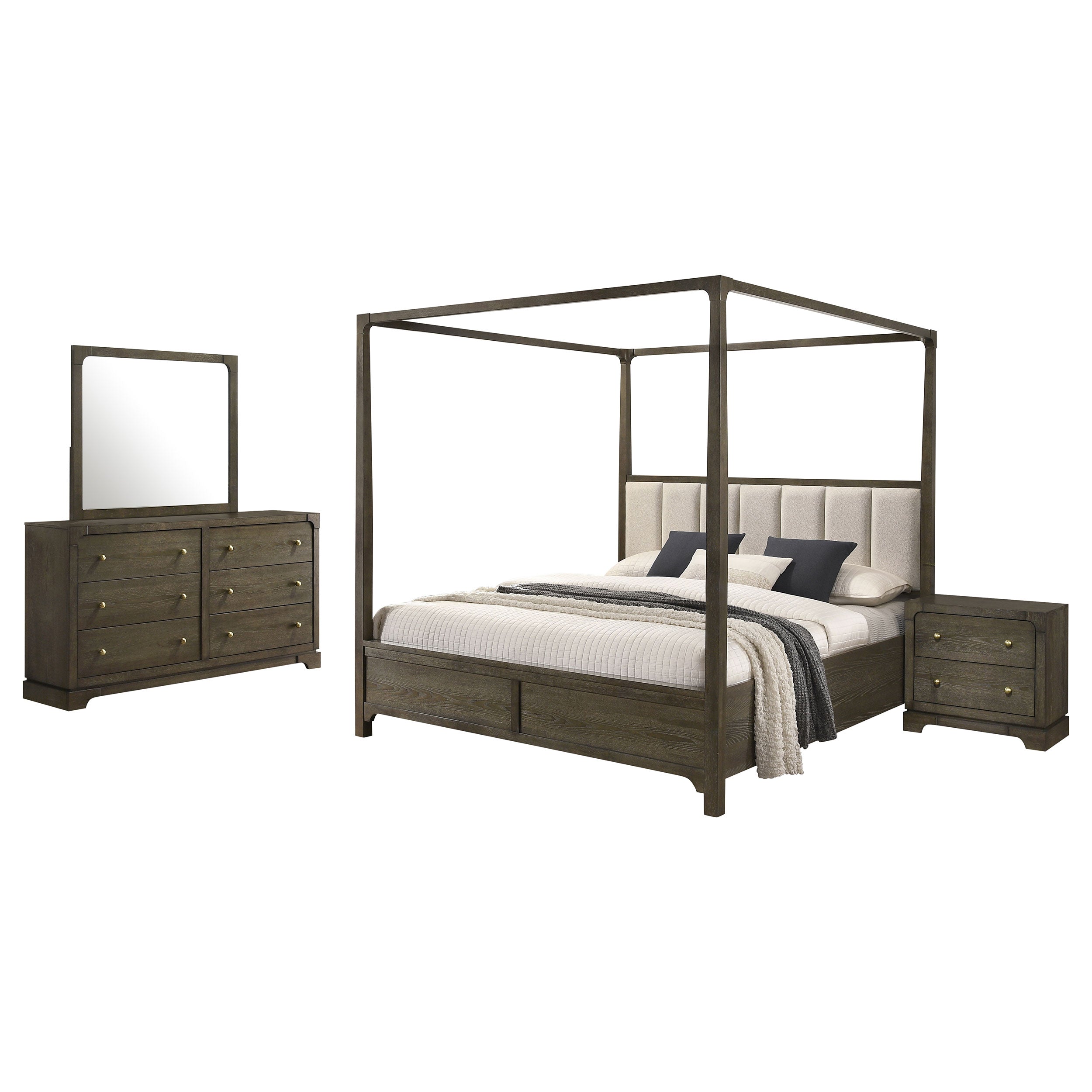 Gran Park 4 & 5 Piece Bedroom Set E.King, Queen, & Cal.King - Luxury Home Furniture (MI)