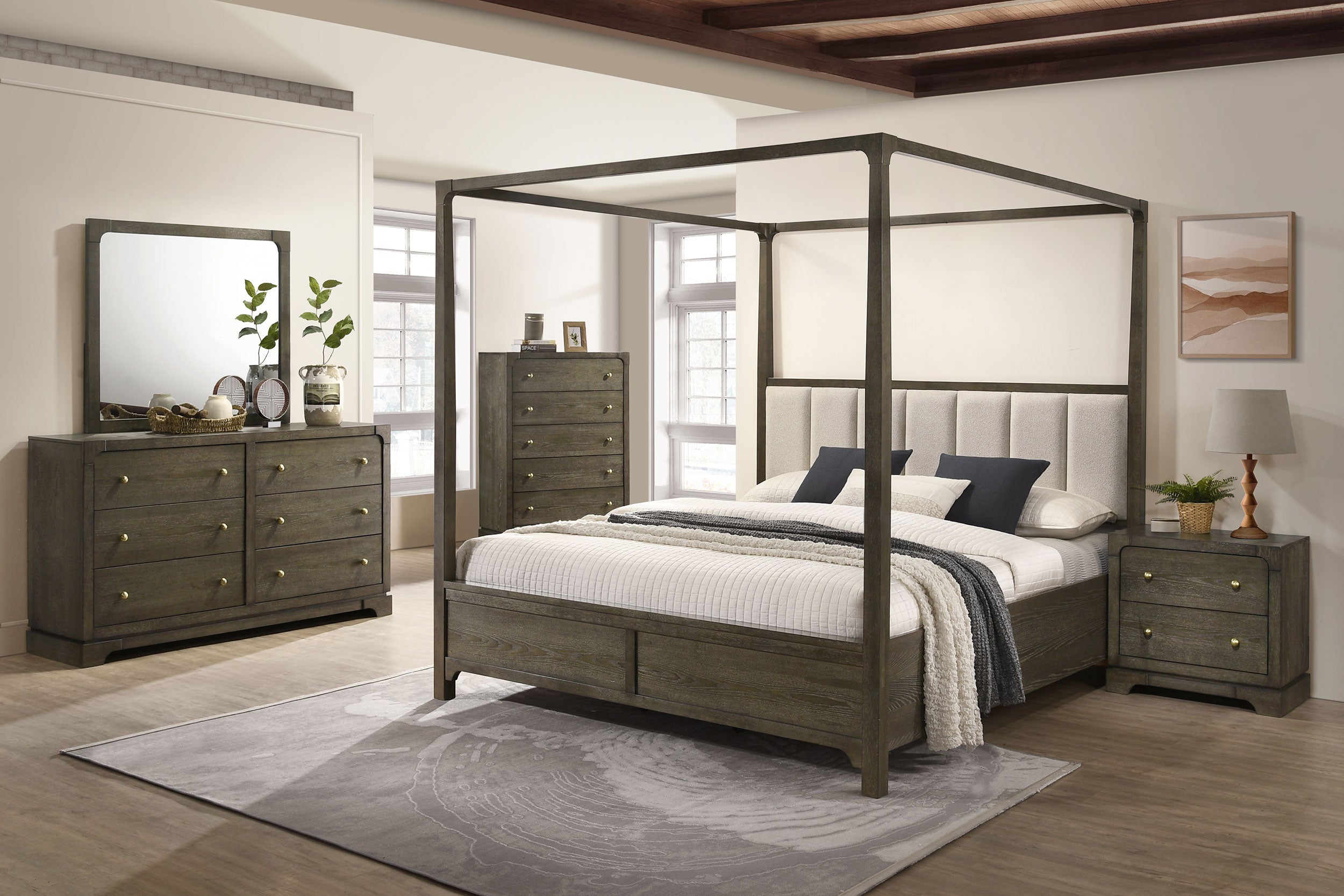 Gran Park Bedroom Set - Luxury Home Furniture (MI)