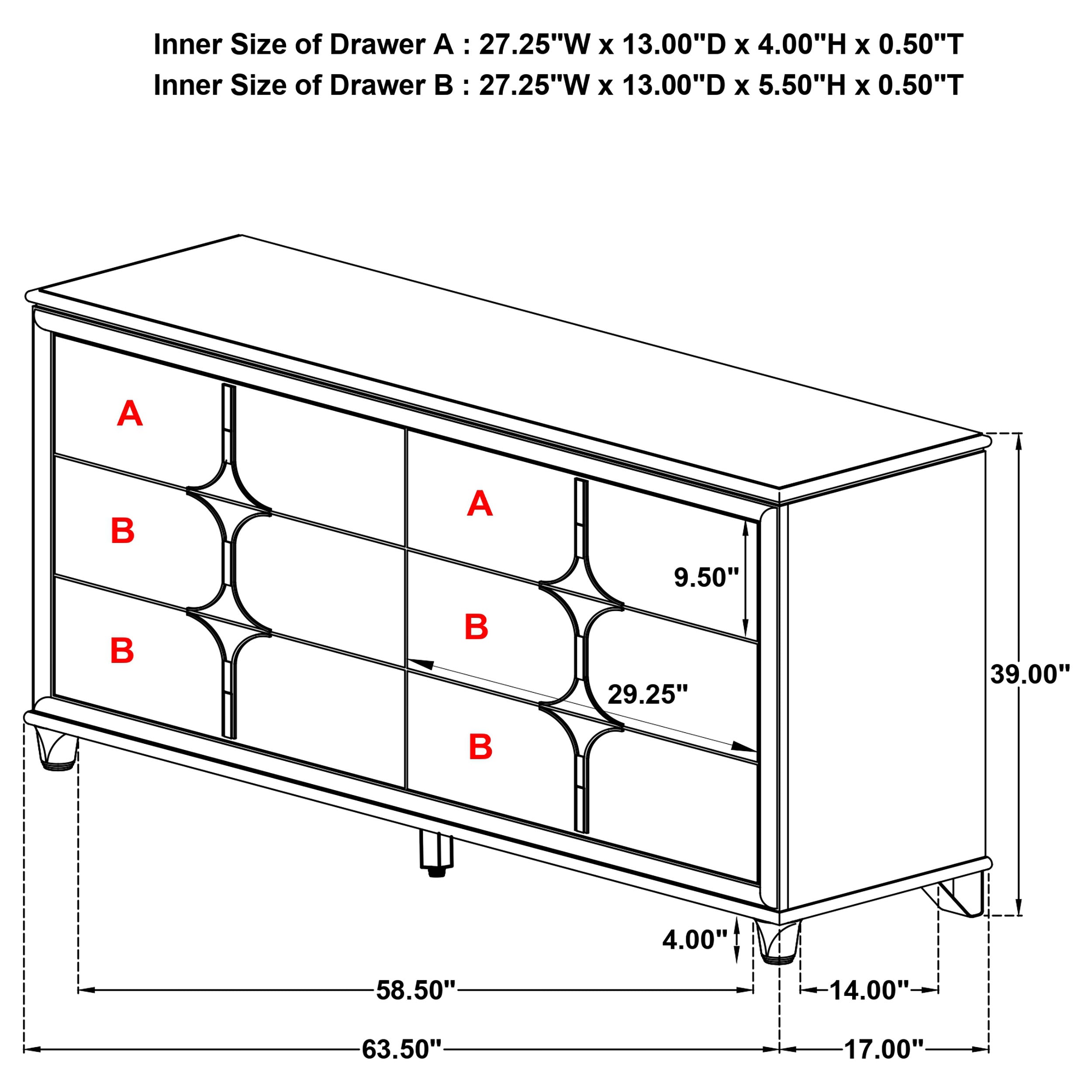 Olivia Bedroom Set - Luxury Home Furniture (MI)
