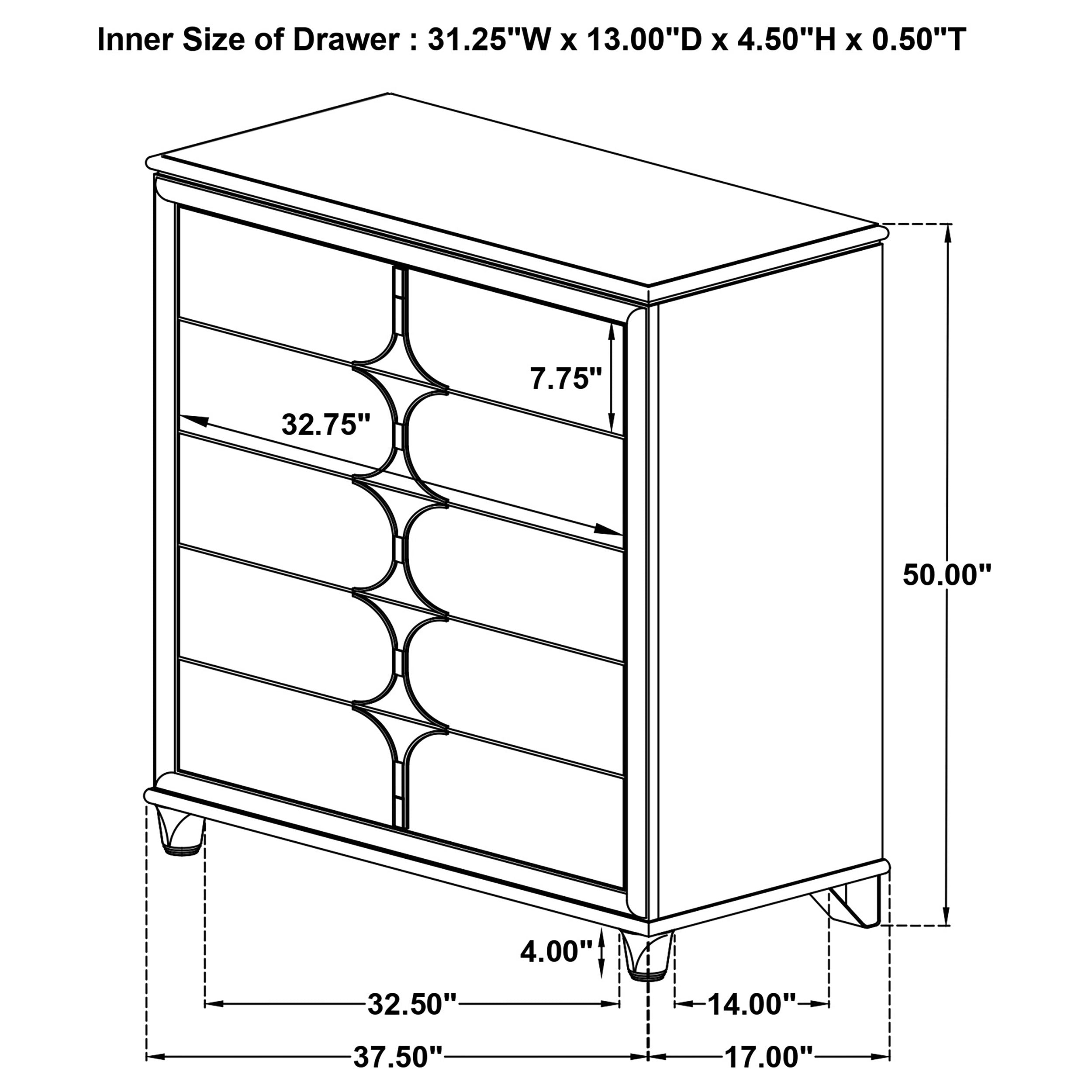 Olivia Bedroom Set - Luxury Home Furniture (MI)