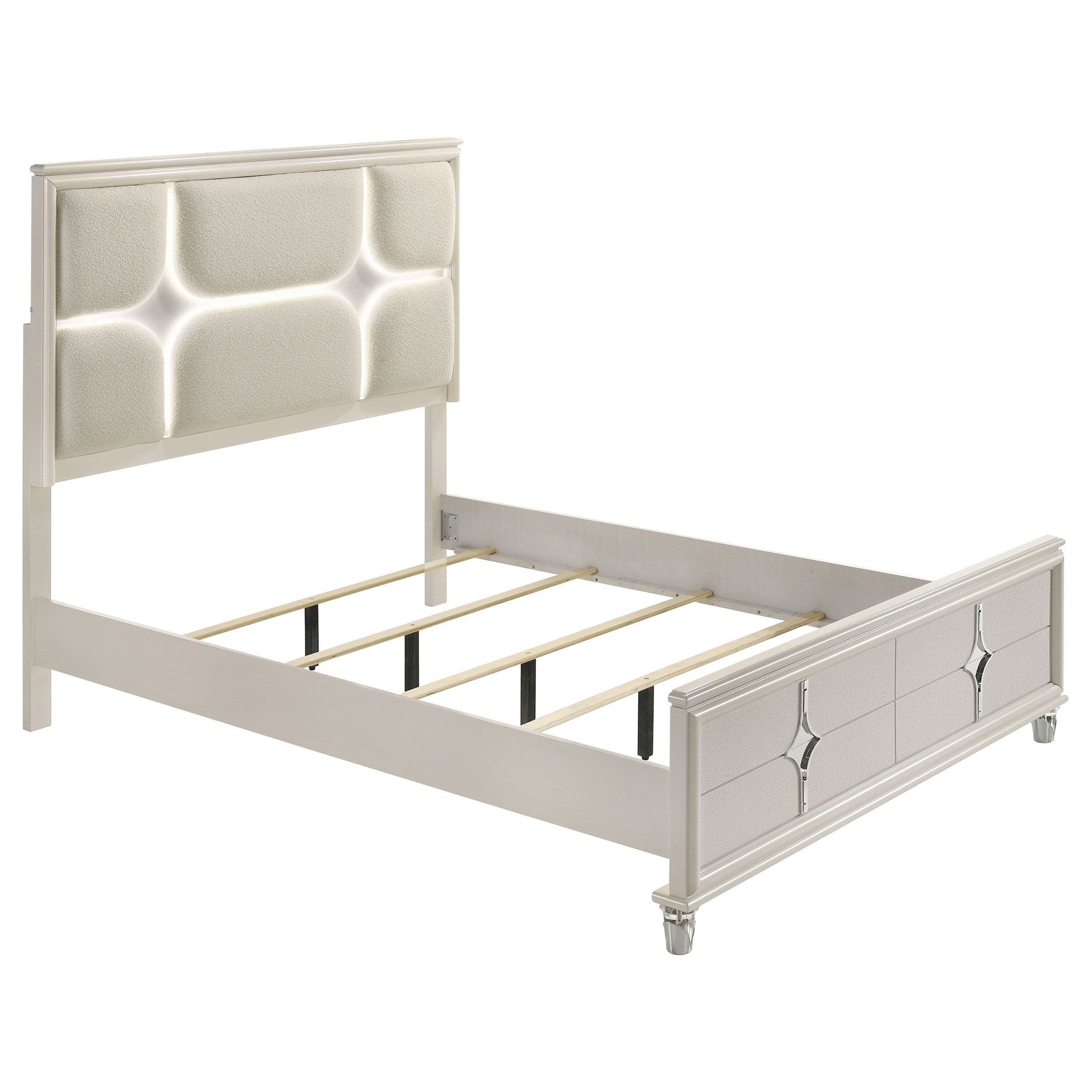 Olivia California King, E.King, & Queen Bed - Luxury Home Furniture (MI)