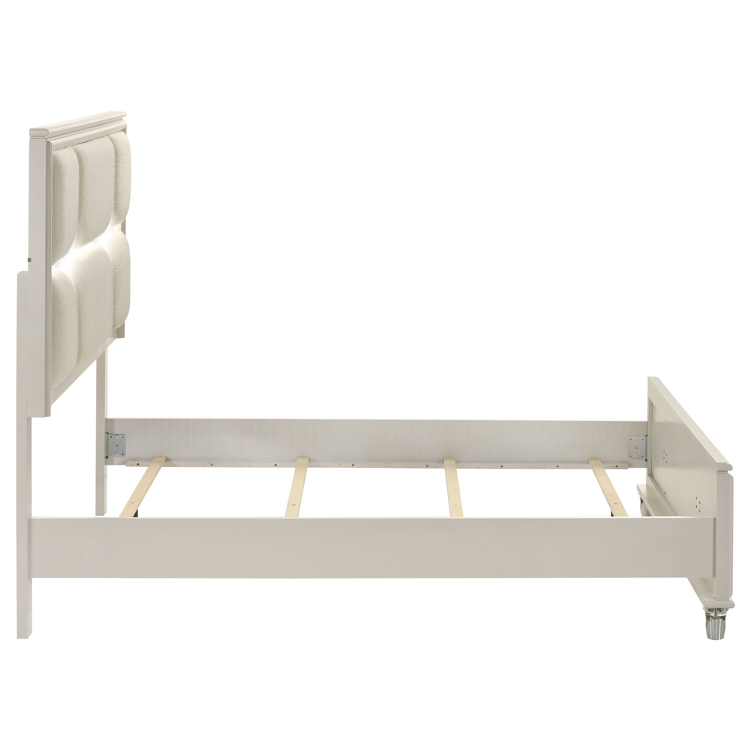 Olivia Panel Bed with LED Lighting - Luxury Home Furniture (MI)