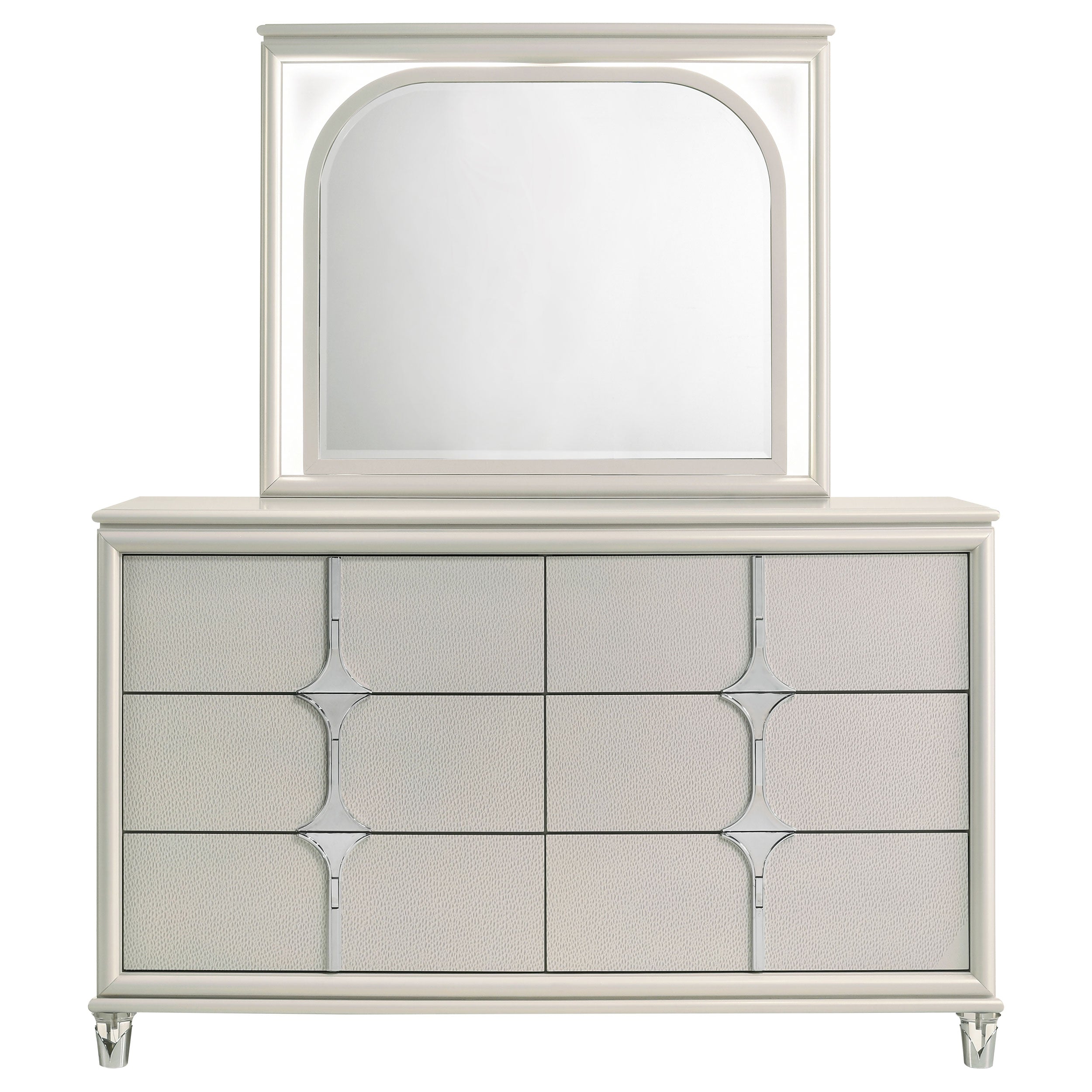 Olivia Dresser with Mirror - Luxury Home Furniture (MI)