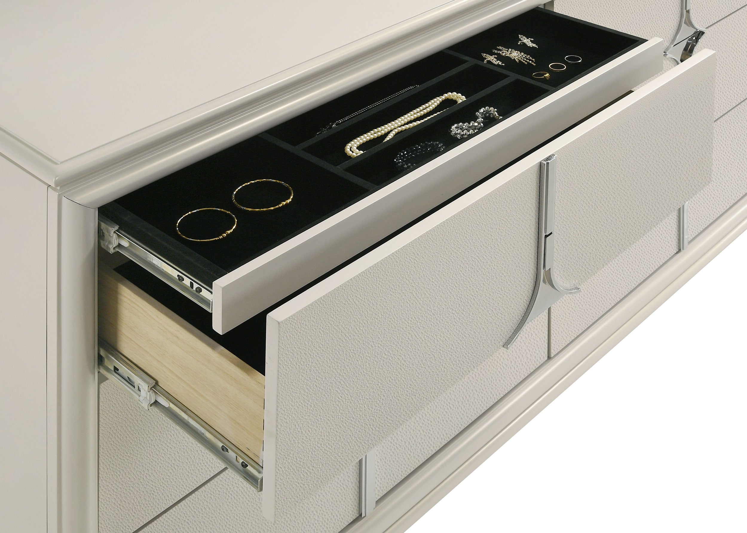 Olivia Dresser with Mirror - Luxury Home Furniture (MI)