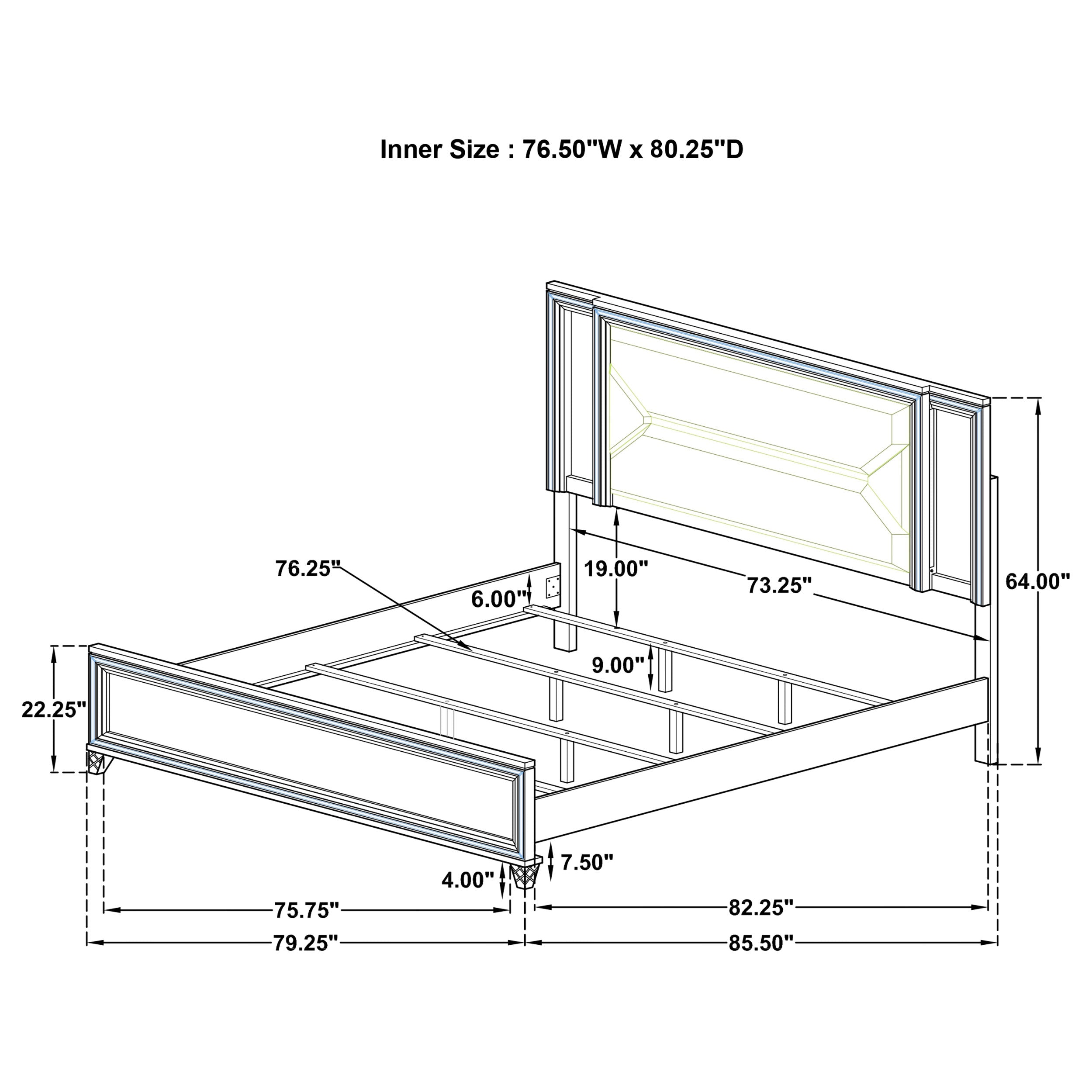 Marmore Bedroom Set - Luxury Home Furniture (MI)