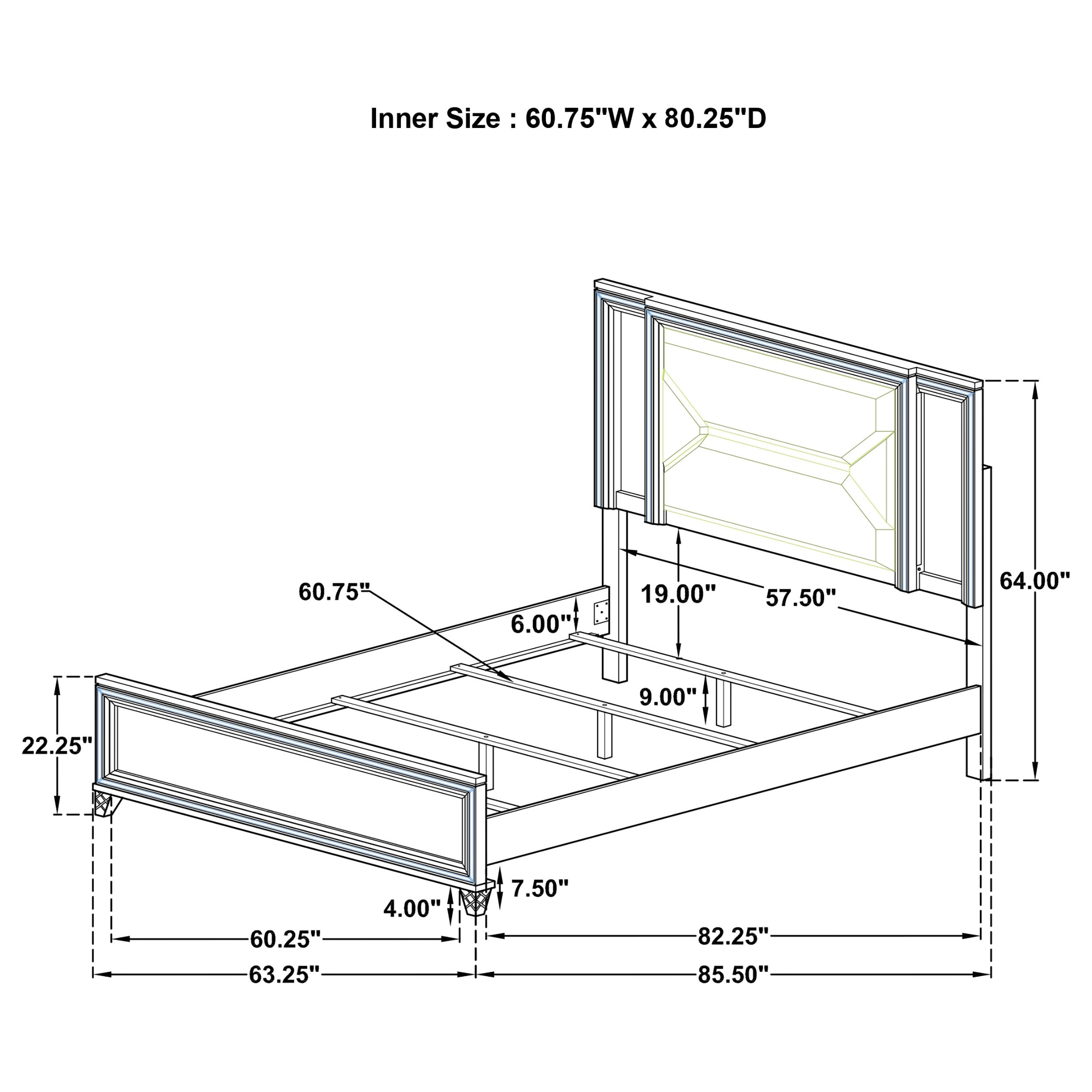 Marmore Bedroom Set - Luxury Home Furniture (MI)