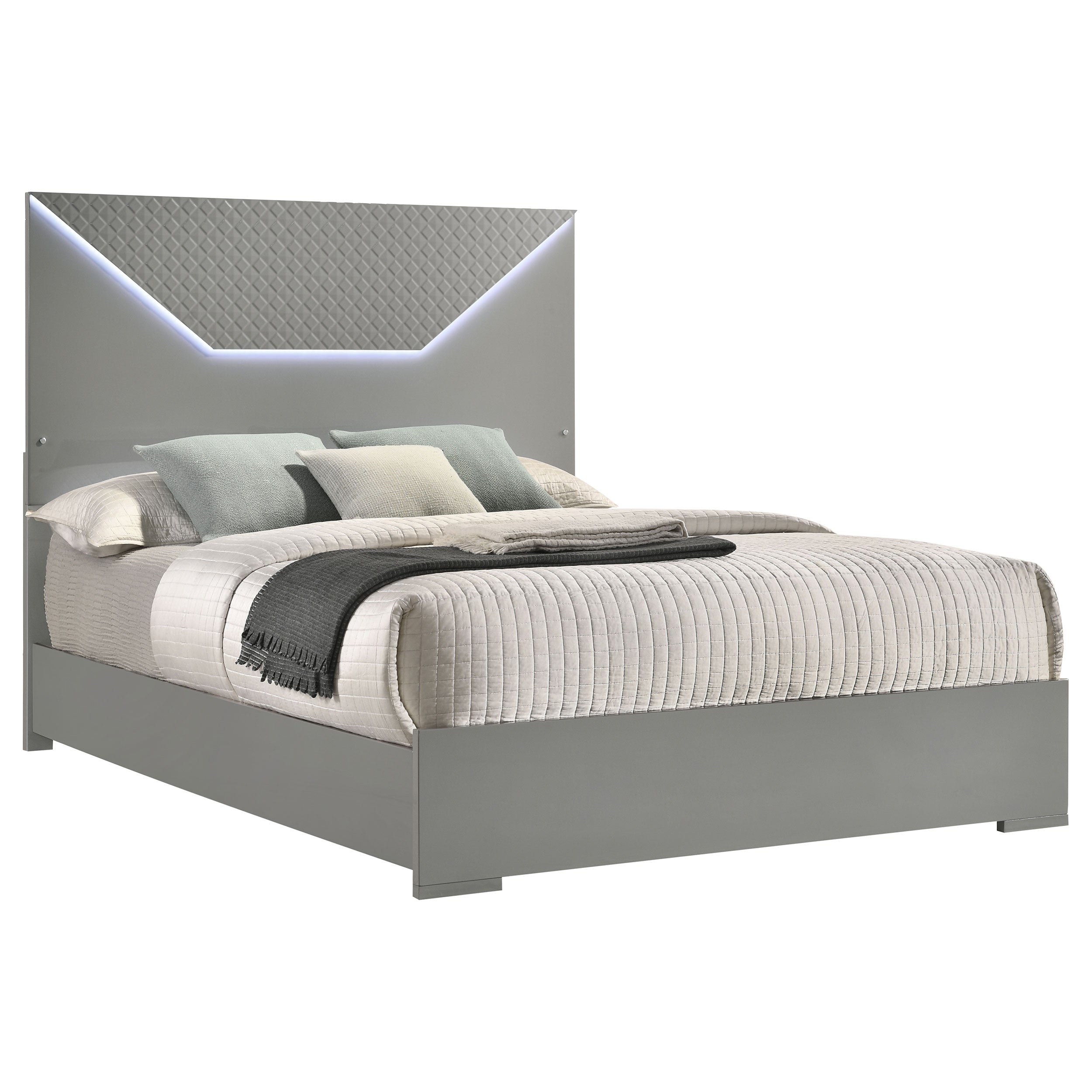 Ives Panel Bed with LED Lighting