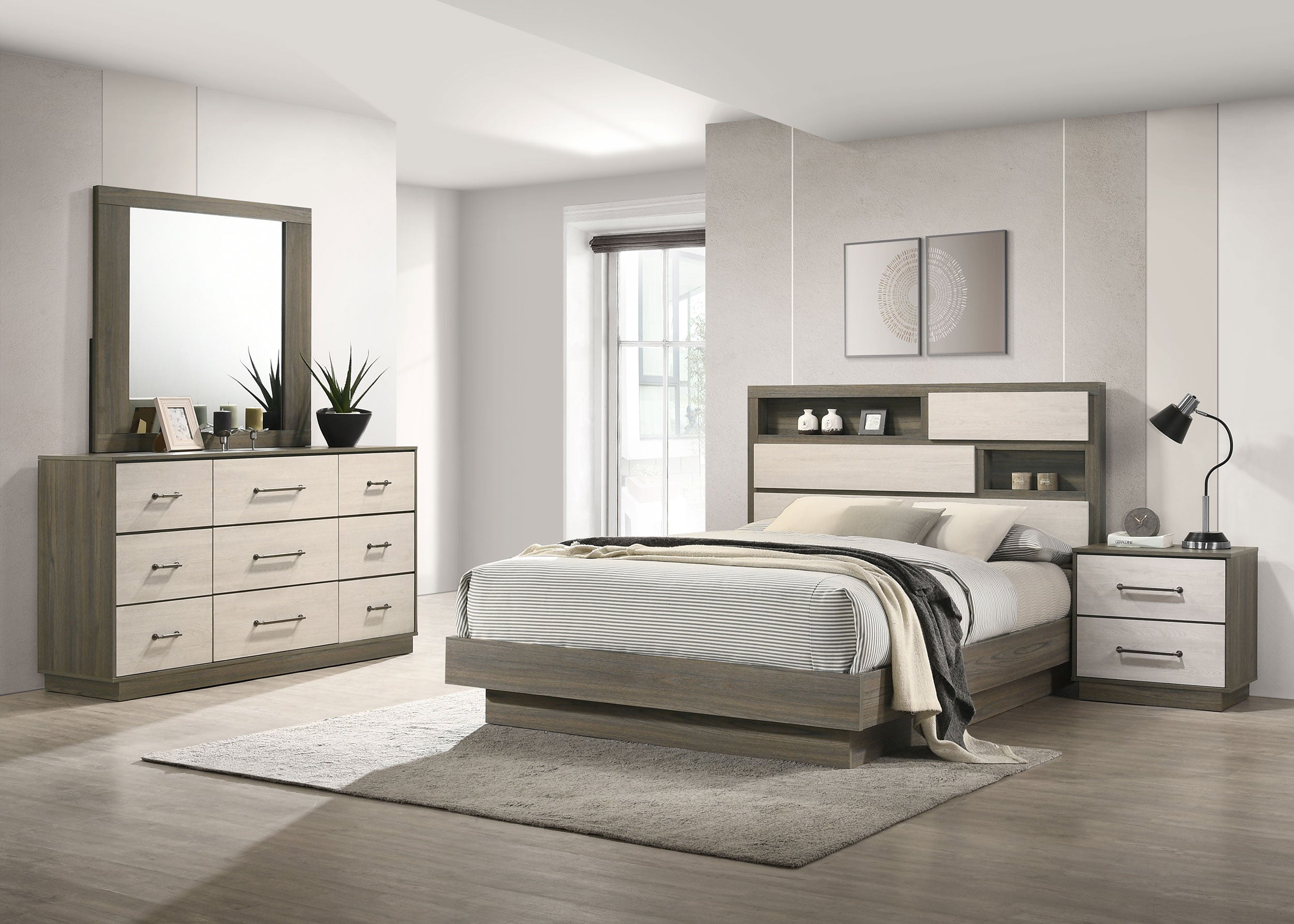 Fenwick 4 & 5 Piece Bedroom Set - Luxury Home Furniture (MI)