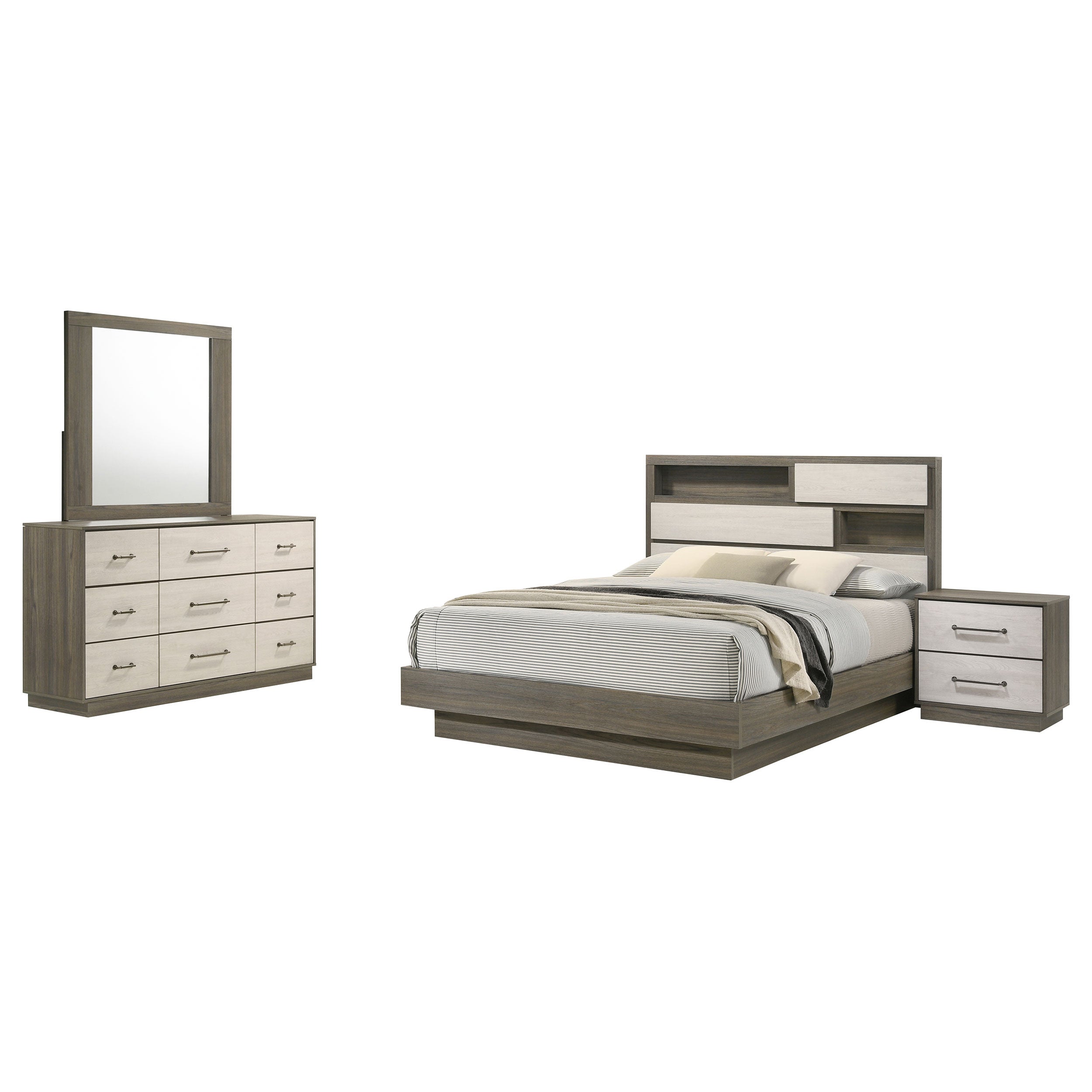 Fenwick 4 & 5 Piece Bedroom Set - Luxury Home Furniture (MI)