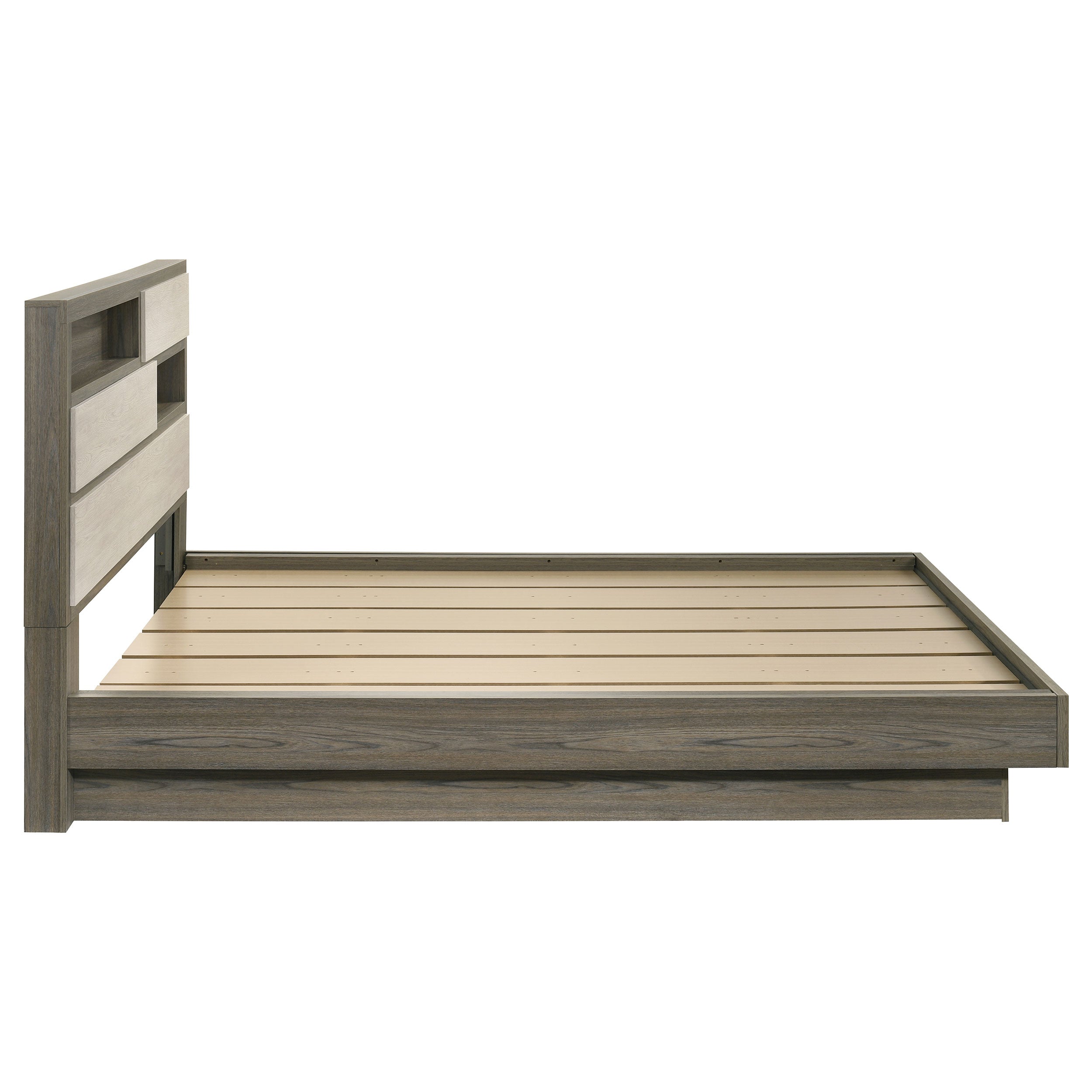 Fenwick Bookcase Platform Bed - Luxury Home Furniture (MI)