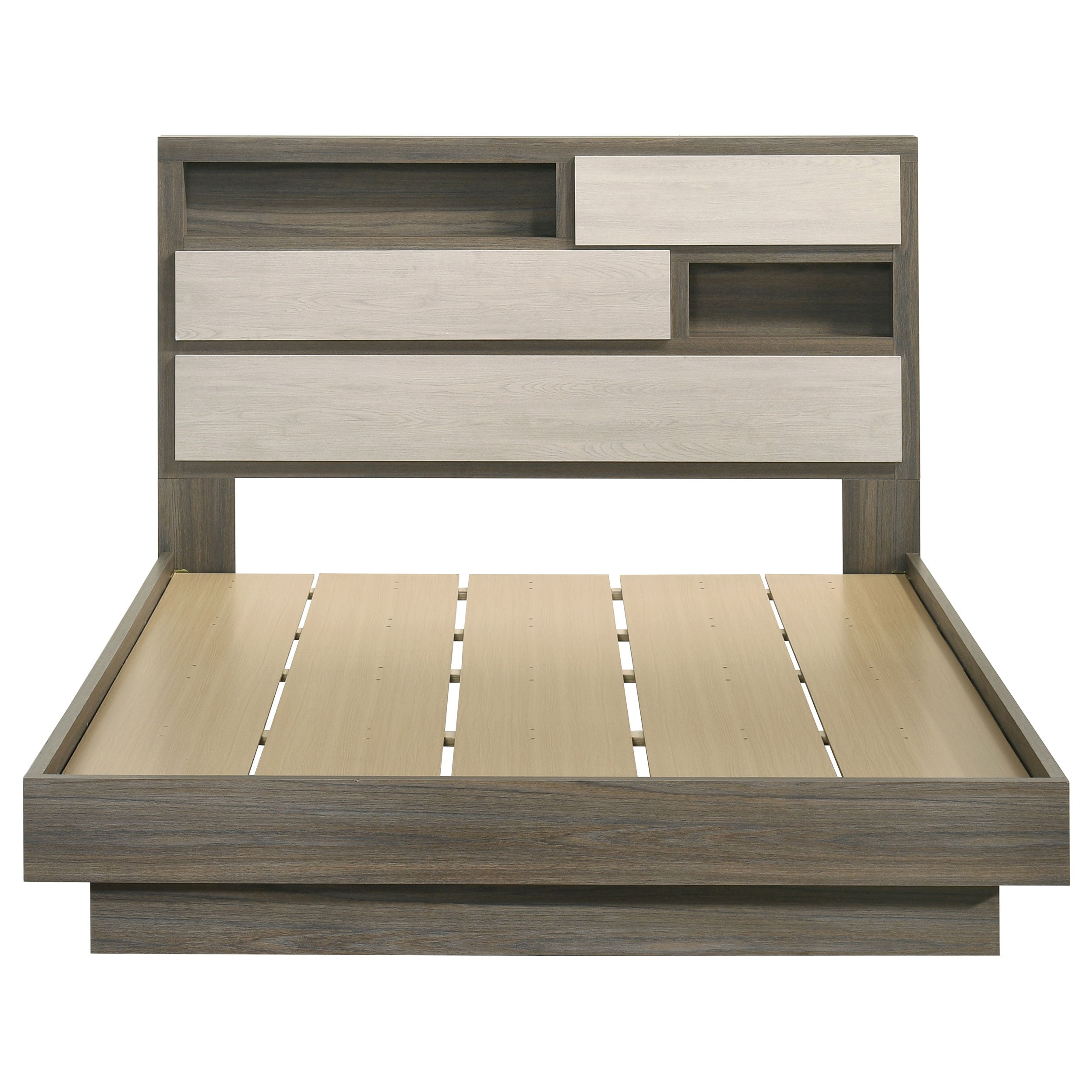 Fenwick Bookcase Platform Bed - Luxury Home Furniture (MI)