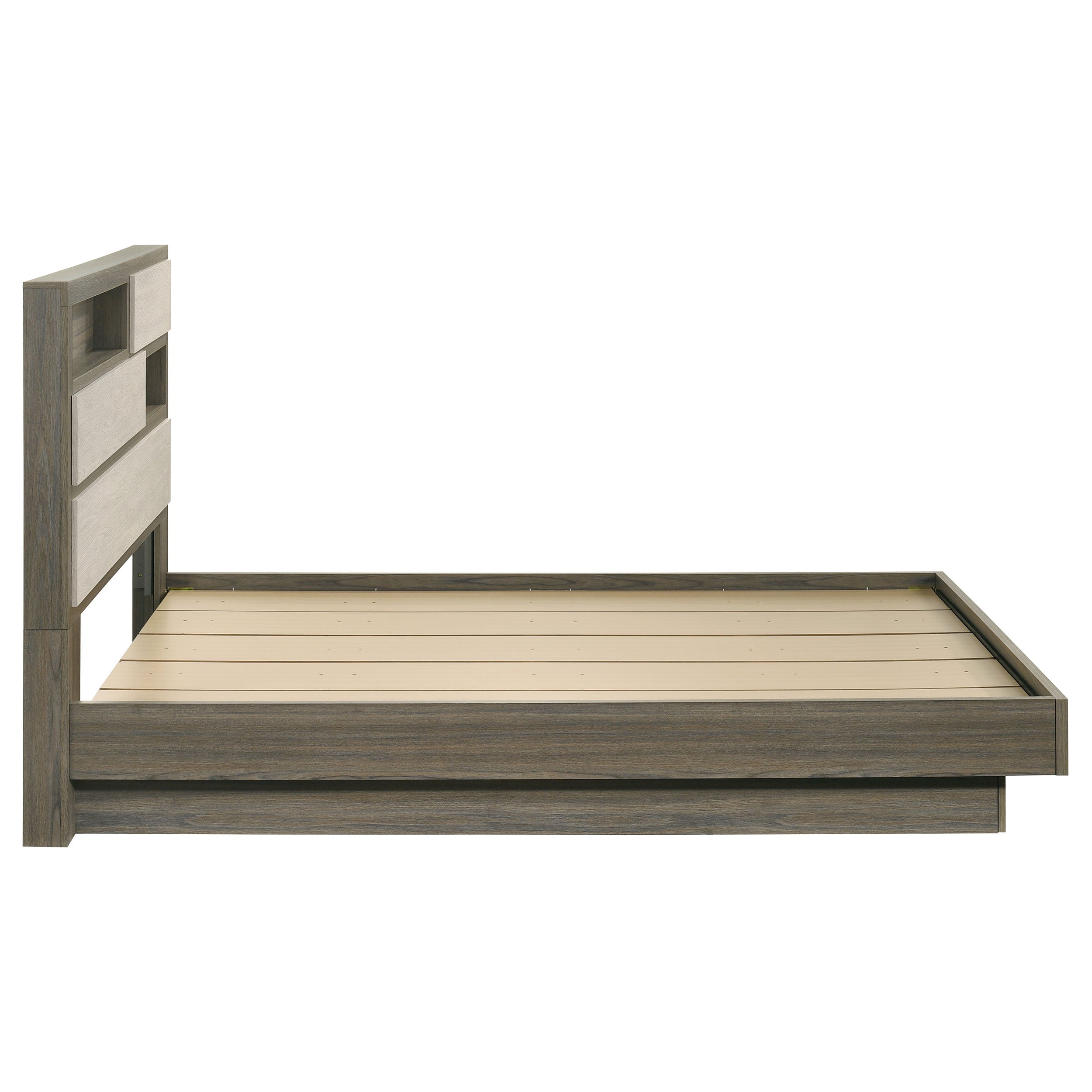 Fenwick Bookcase Platform Bed - Luxury Home Furniture (MI)