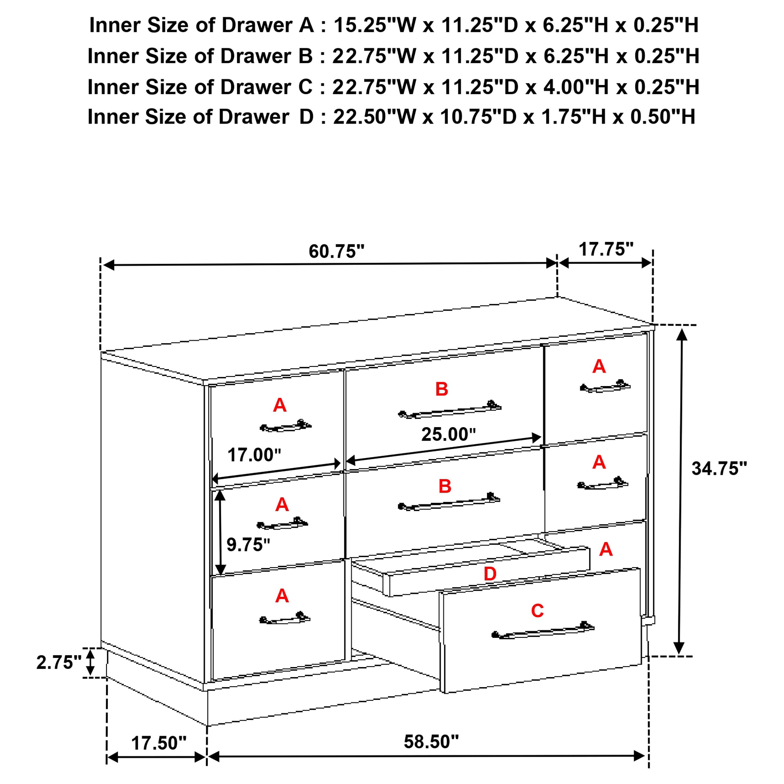 Fenwick Dresser - Luxury Home Furniture (MI)