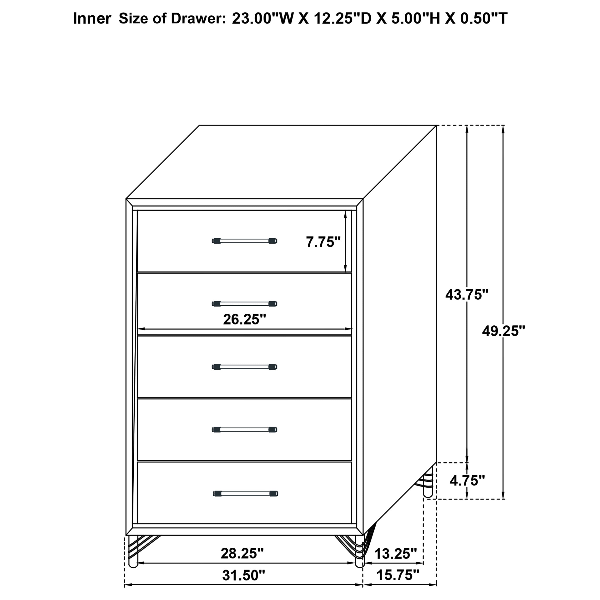 Lucia Chest - Luxury Home Furniture (MI)