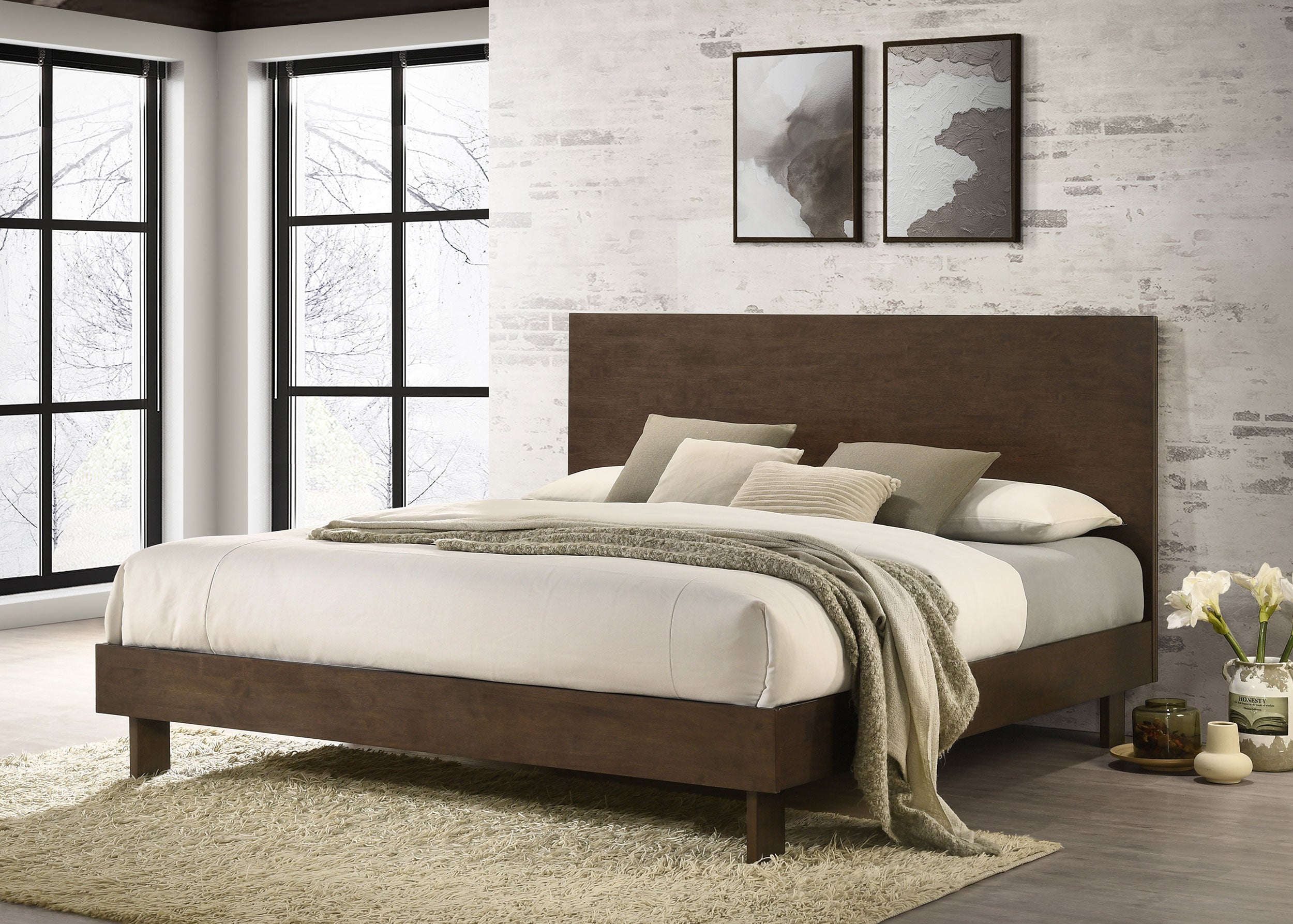 Glenwood Panel Platform Bed - Luxury Home Furniture (MI)