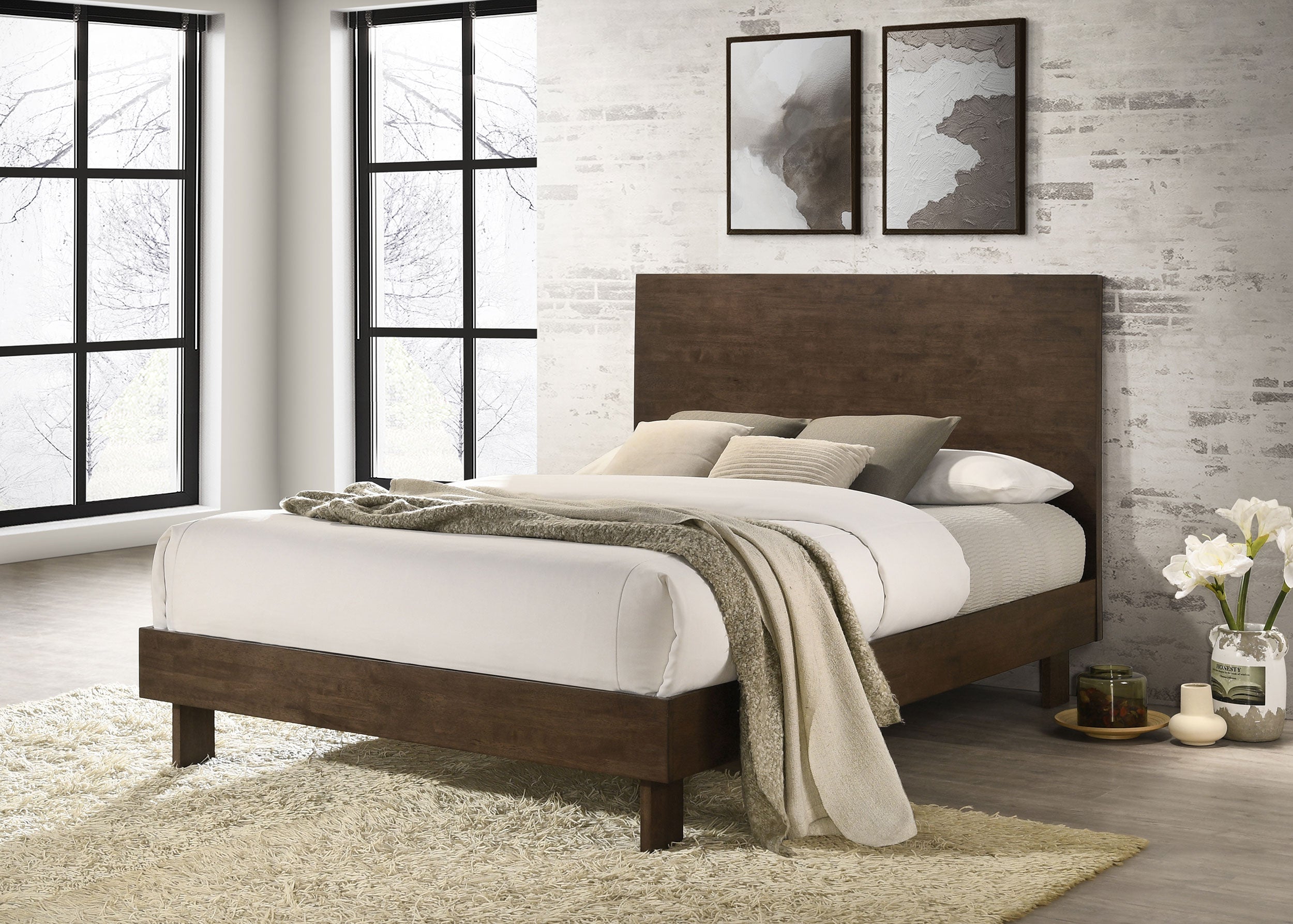 Glenwood Panel Platform Bed - Luxury Home Furniture (MI)