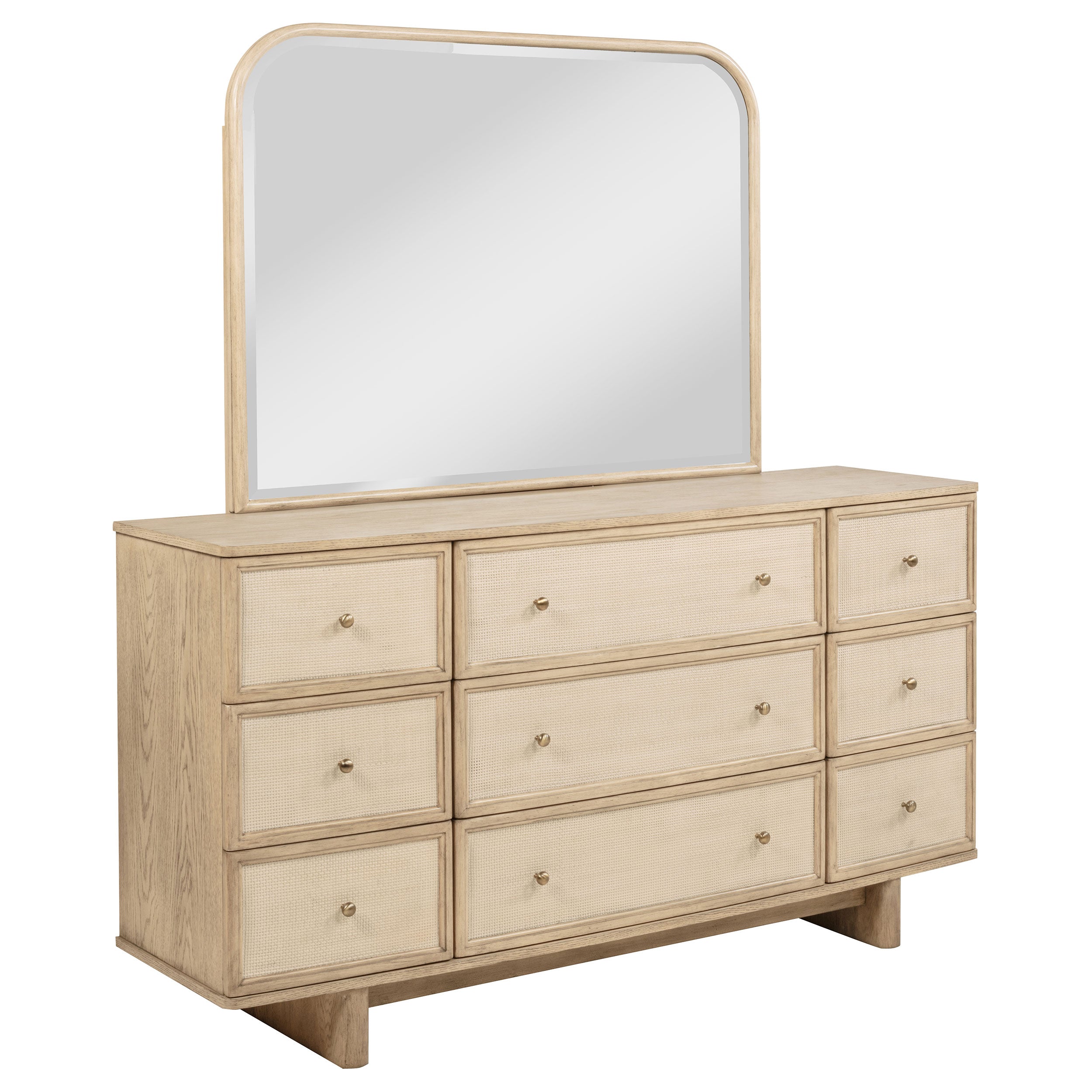 Kailani Dresser with Mirror - Luxury Home Furniture (MI)