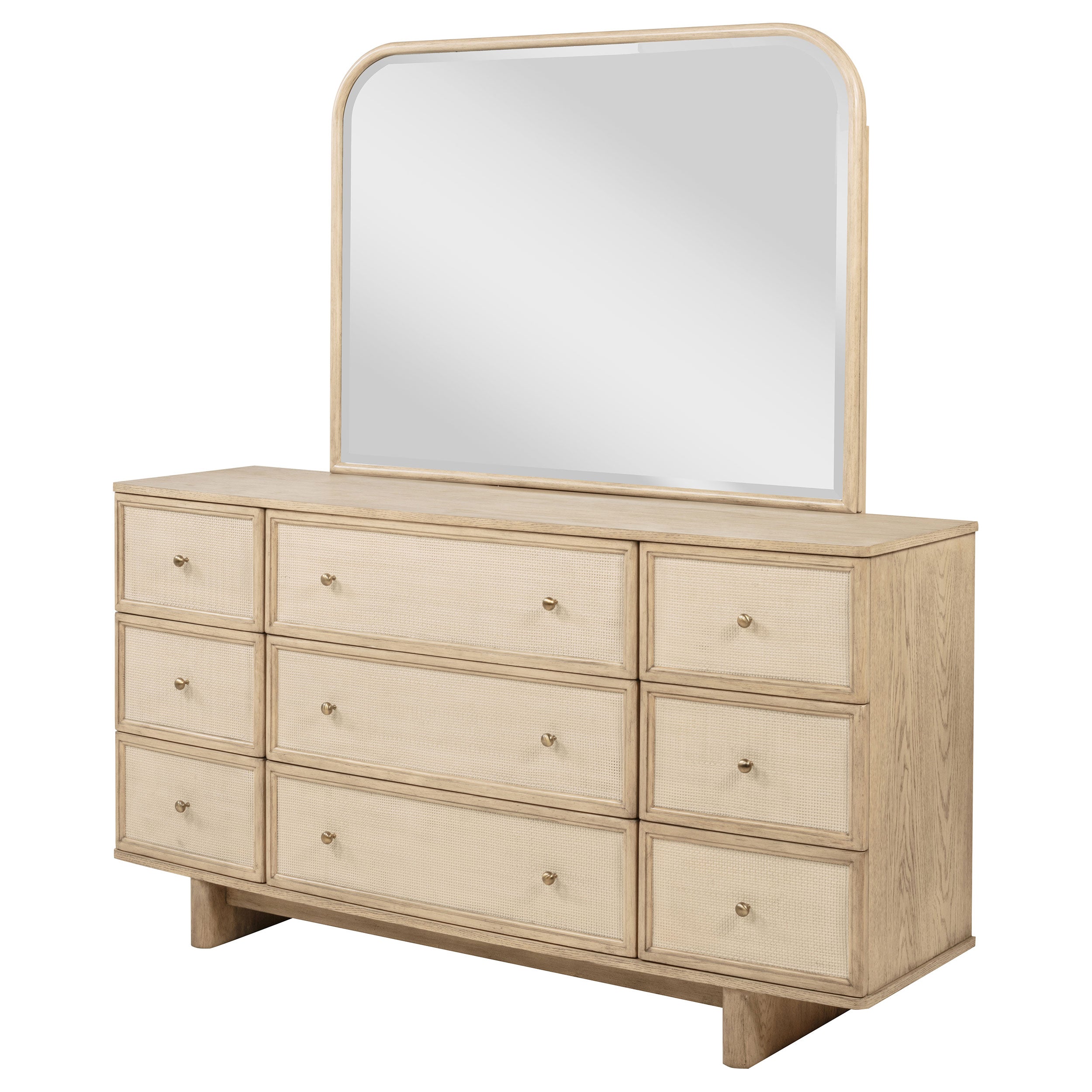 Kailani Dresser with Mirror - Luxury Home Furniture (MI)