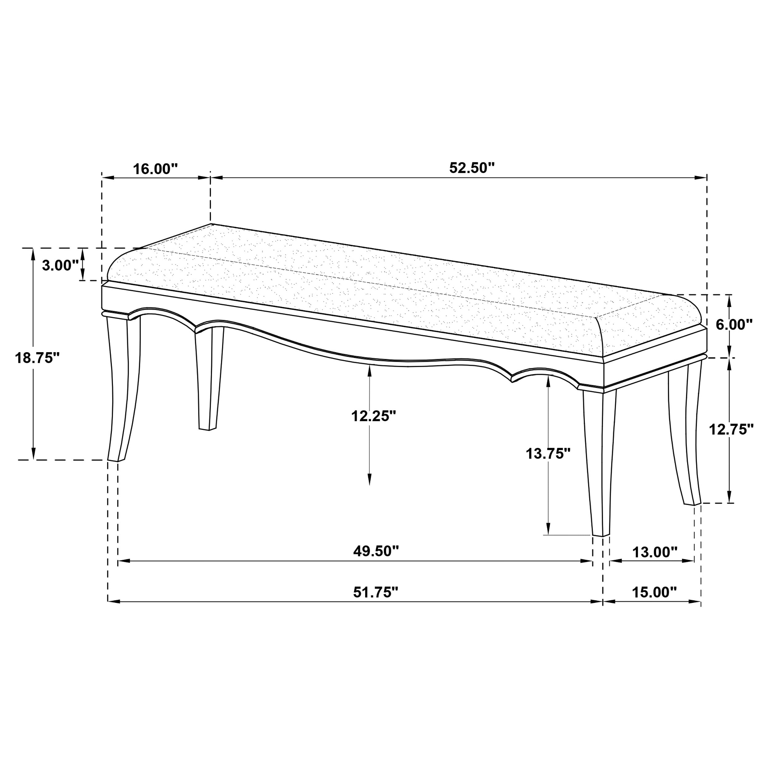 Revello Bedroom Bench
