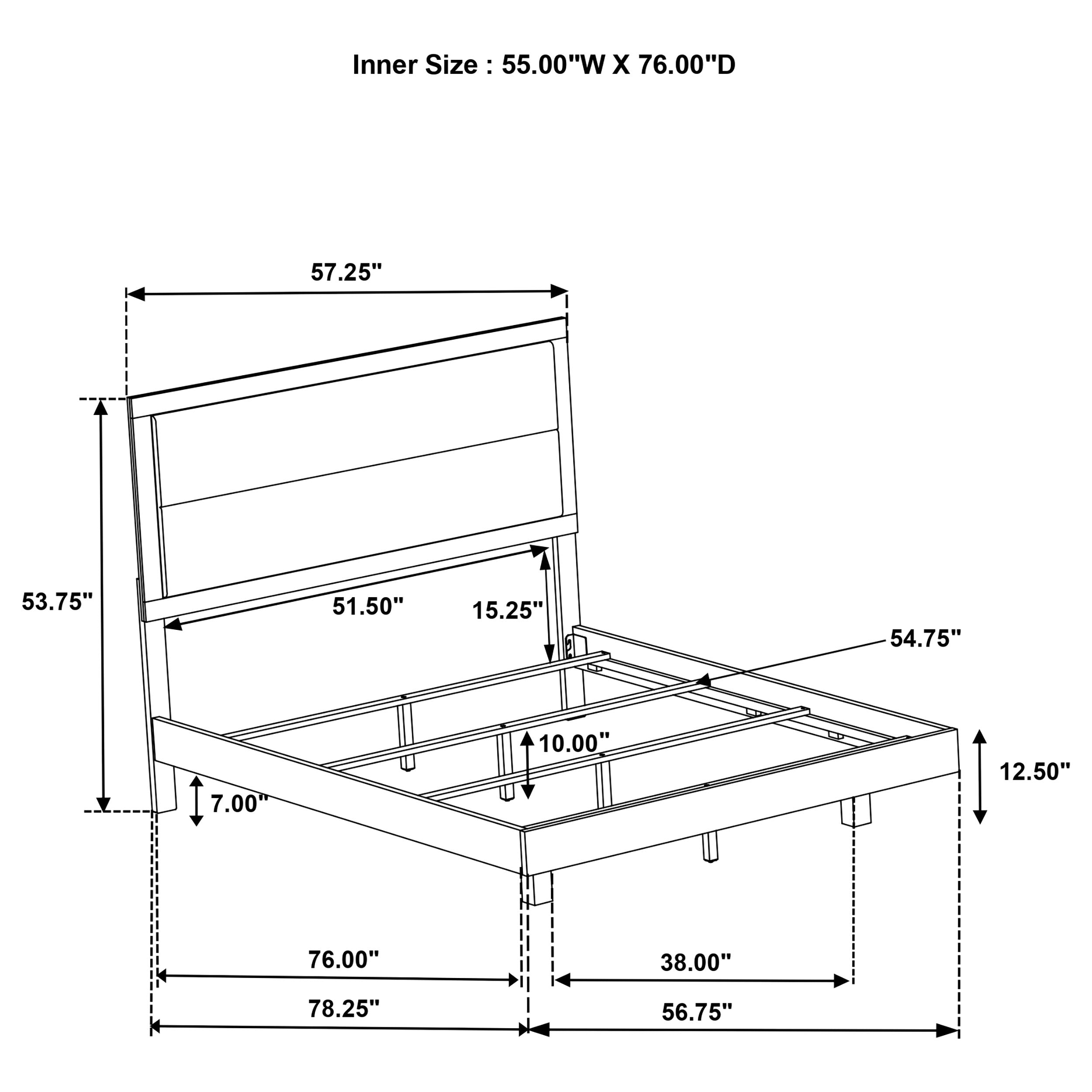 Trenton Panel Bed - Luxury Home Furniture (MI)