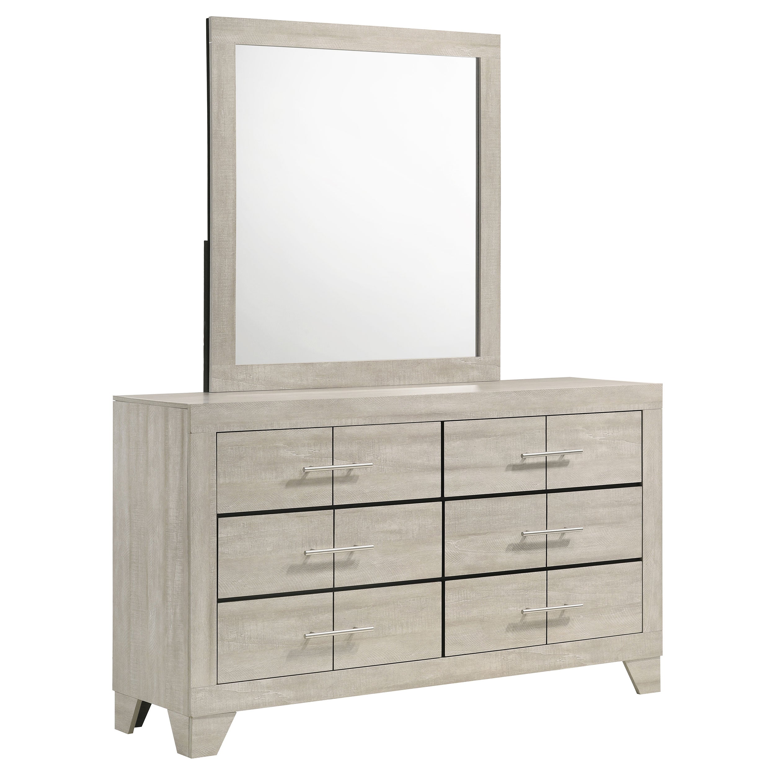 Trenton Dresser with Mirror - Luxury Home Furniture (MI)