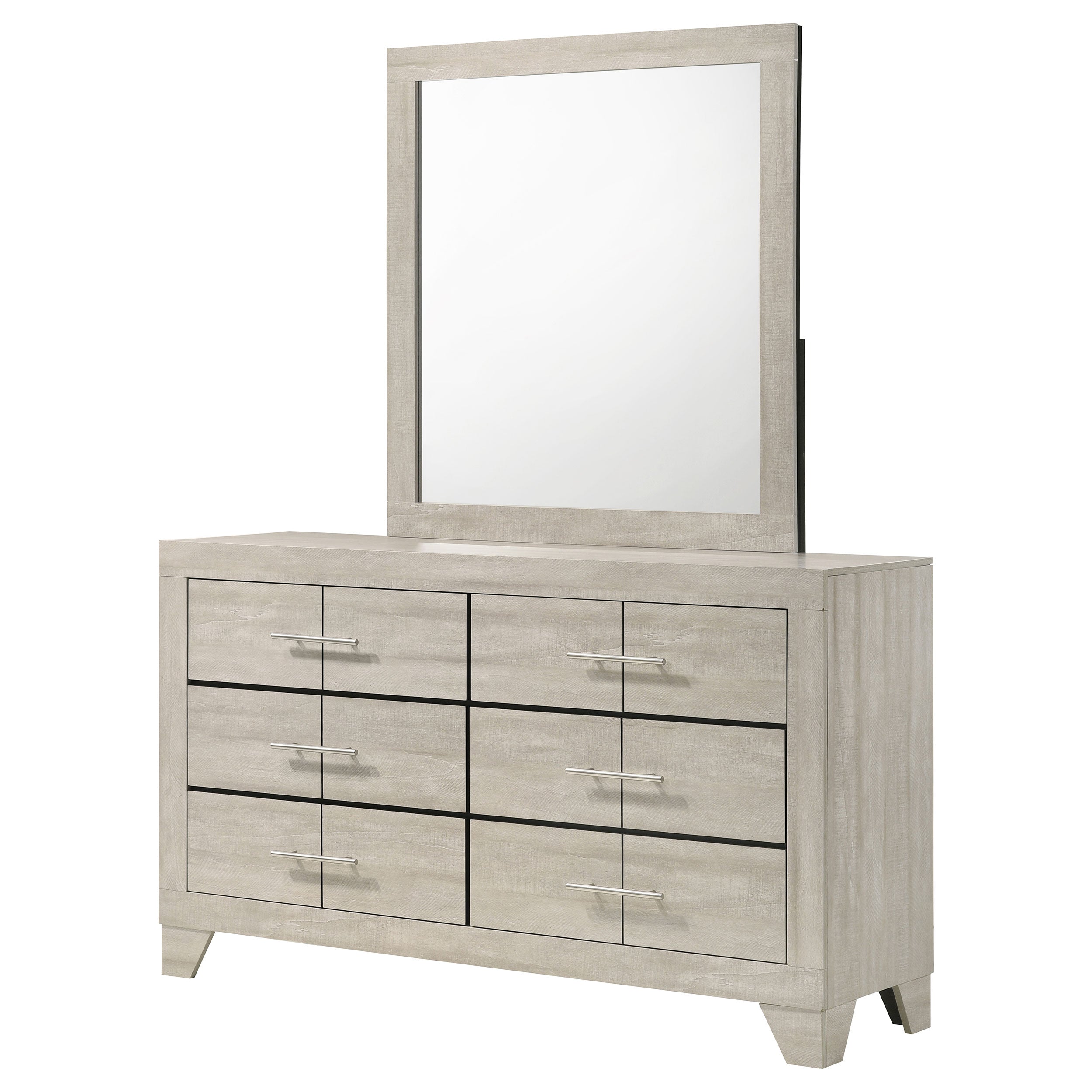 Trenton Dresser with Mirror - Luxury Home Furniture (MI)