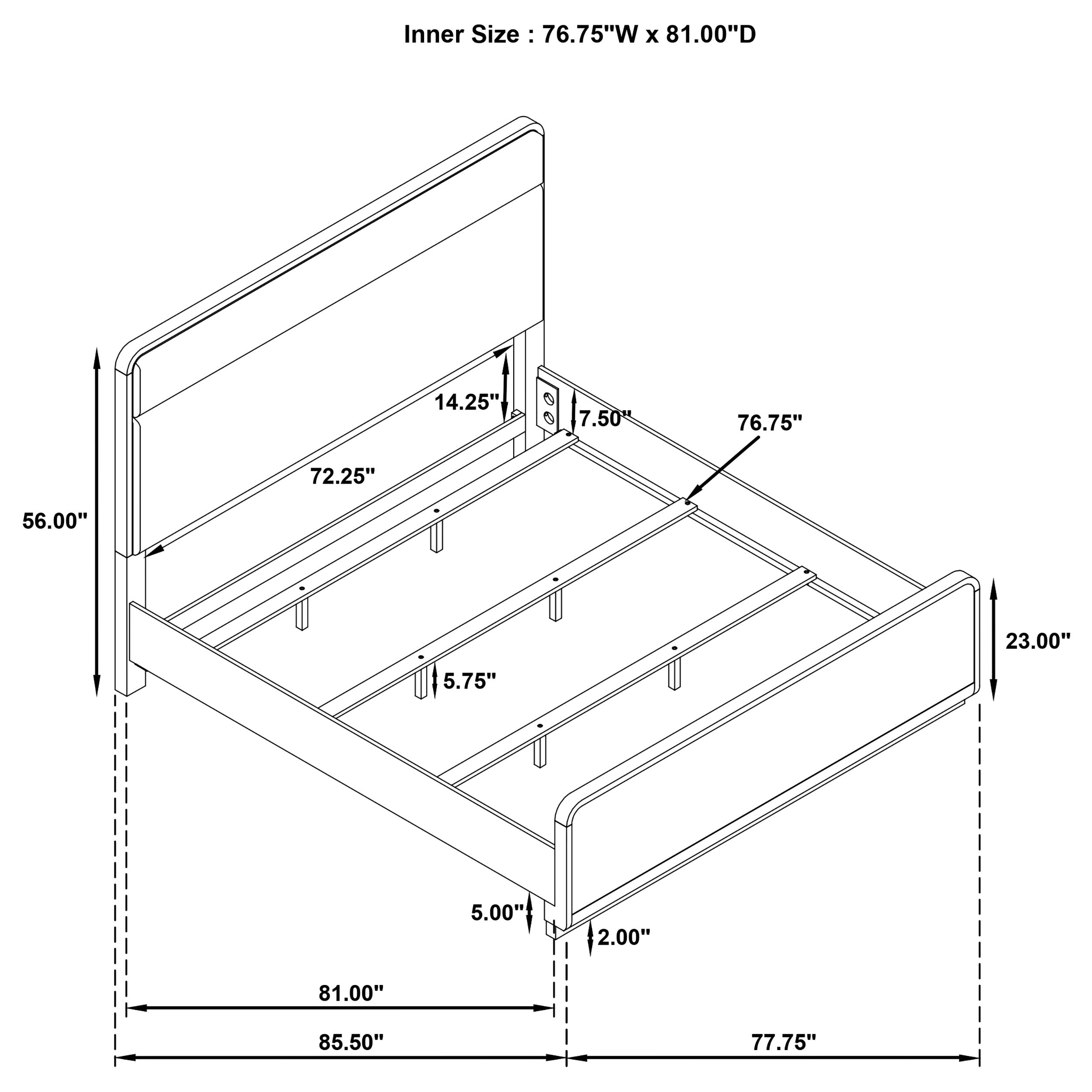 Ladera Panel Bed - Luxury Home Furniture (MI)
