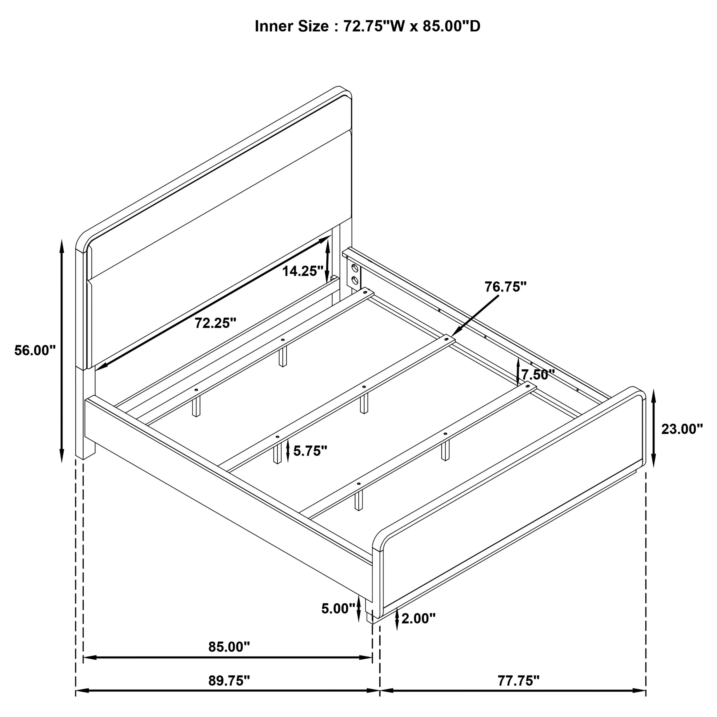 Ladera Panel Bed - Luxury Home Furniture (MI)