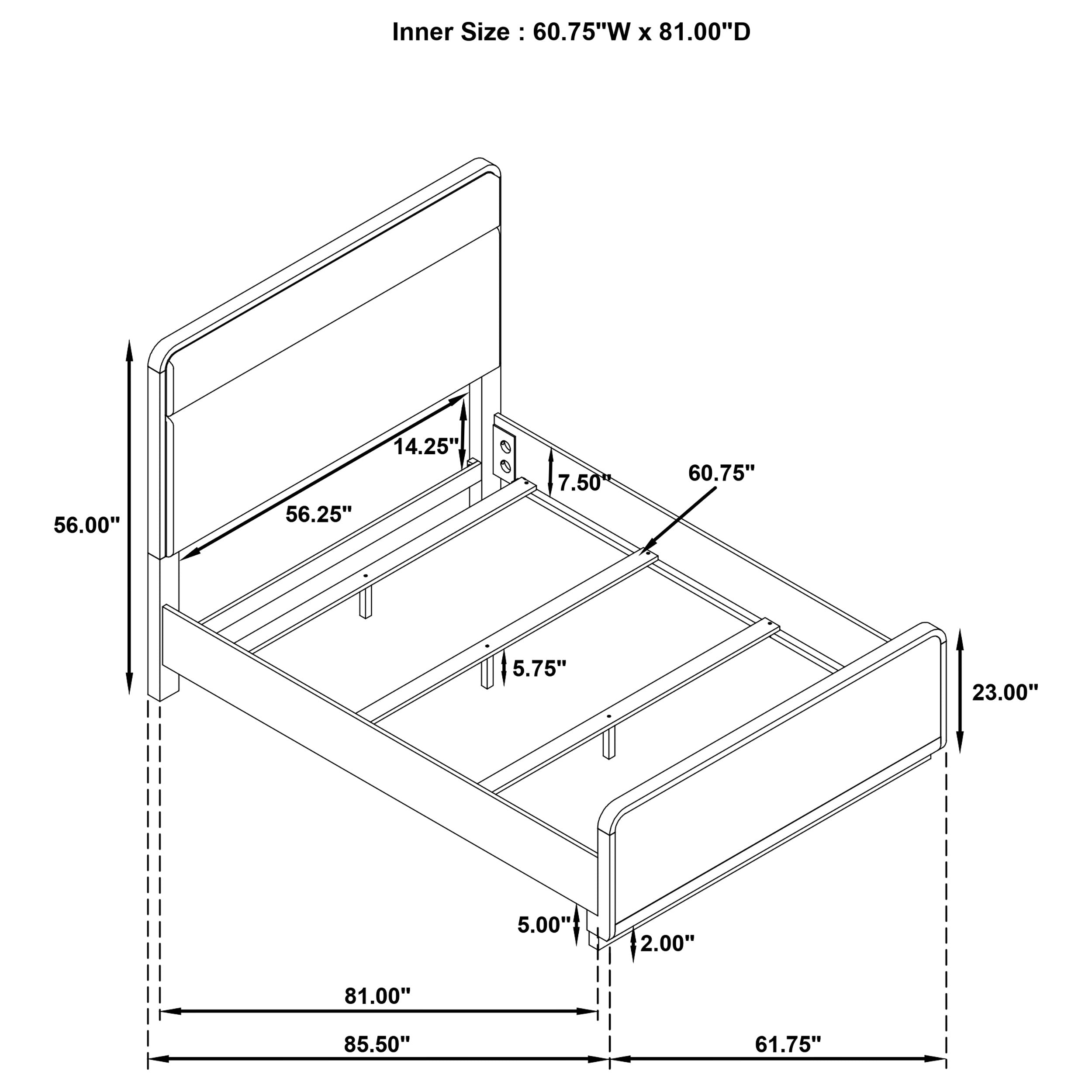 Ladera Panel Bed - Luxury Home Furniture (MI)