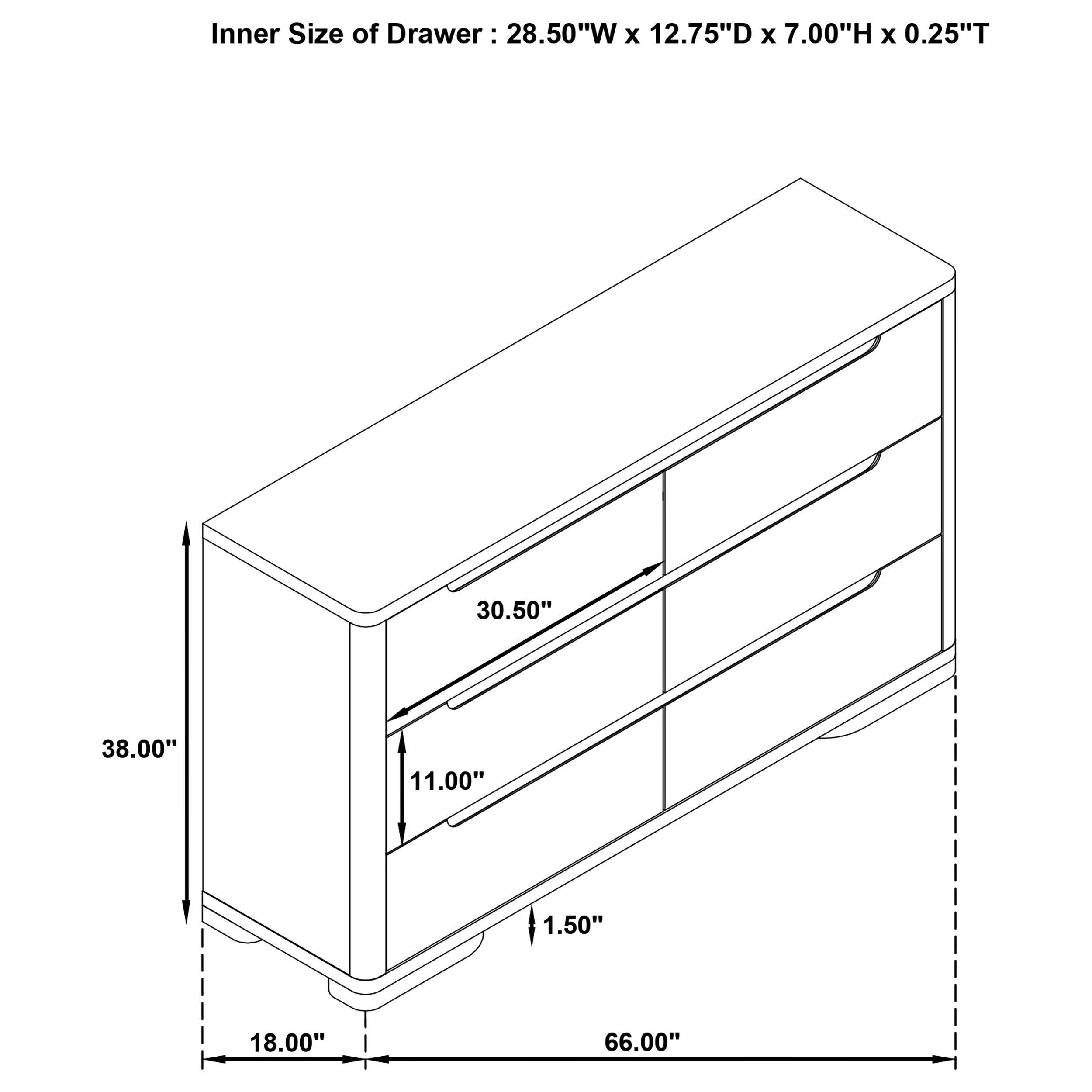 Ladera Dresser - Luxury Home Furniture (MI)