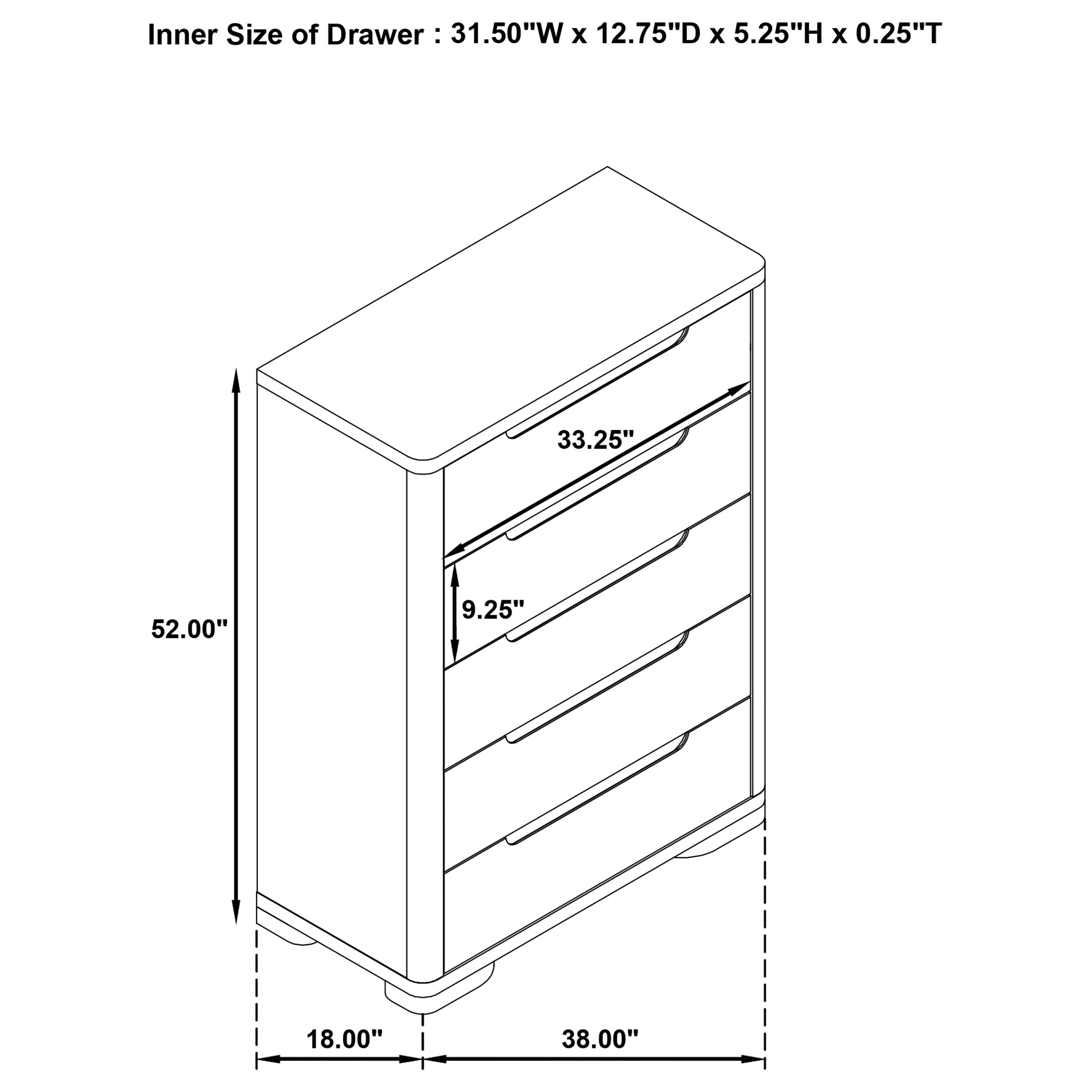 Ladera Chest of Drawers - Luxury Home Furniture (MI)