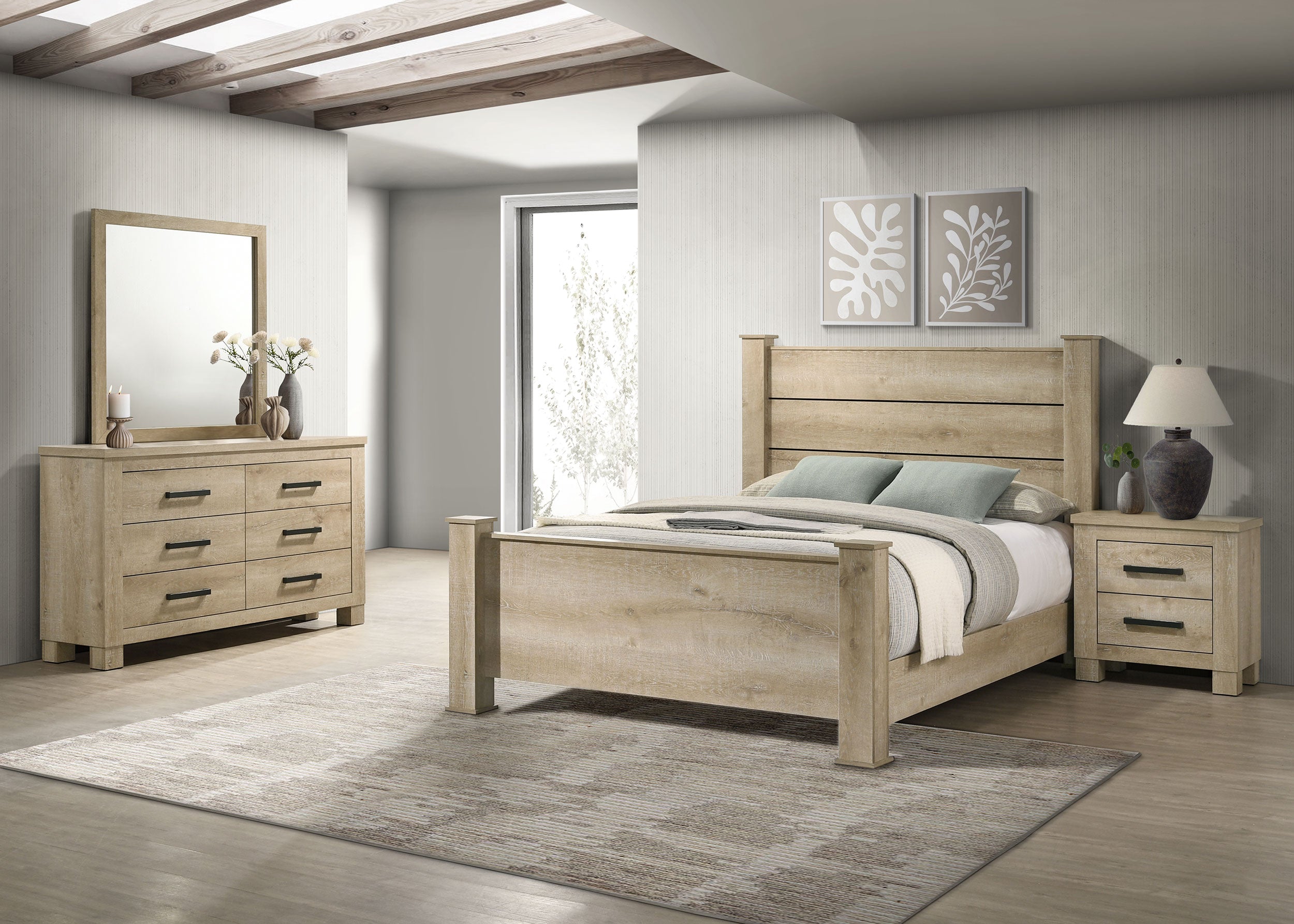 Oakglen Bedroom Set - Luxury Home Furniture (MI)