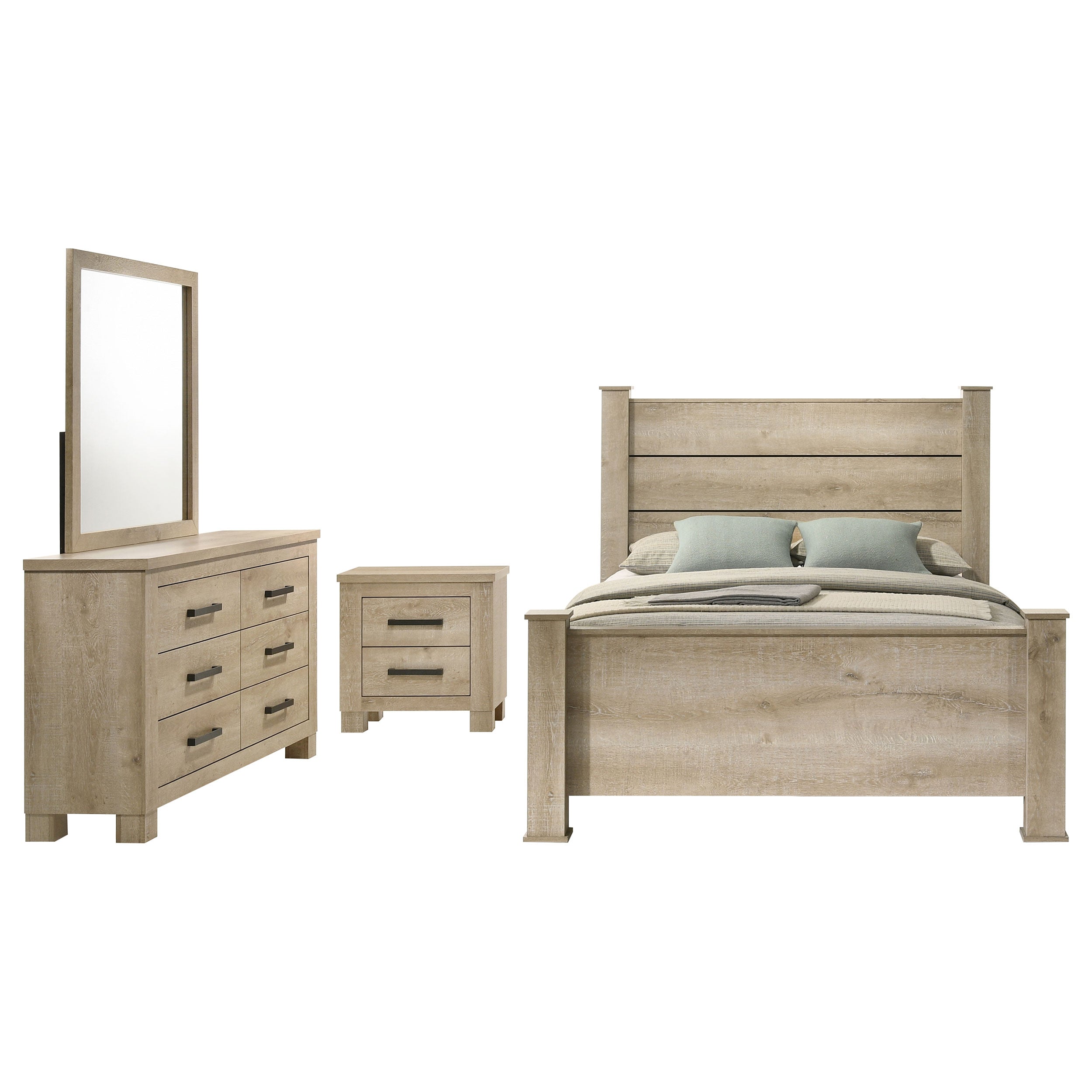 Oakglen Bedroom Set - Luxury Home Furniture (MI)